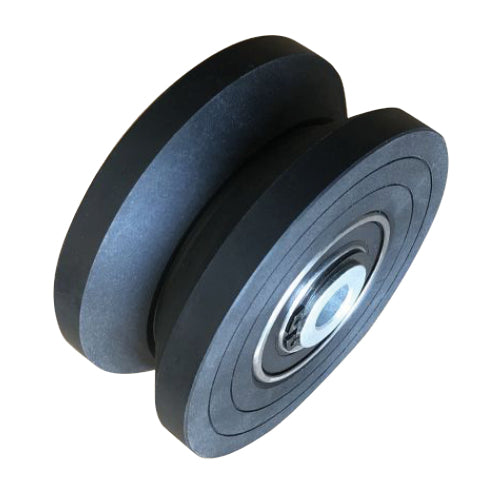 All-O-Matic AWP4-B 4" PLASTIC WHEEL WITH BEARING