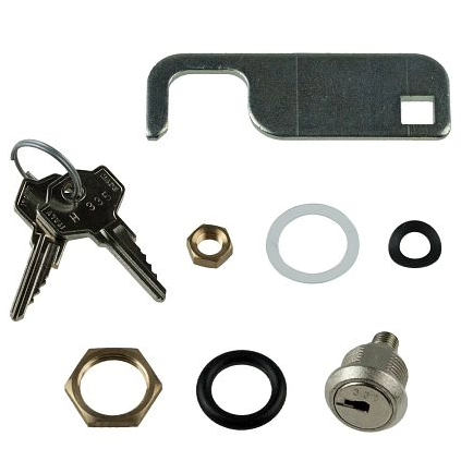 LiftMaster 041SLG-0054 Replacement Lock and Key Assembly for Various Slide Gate Operators