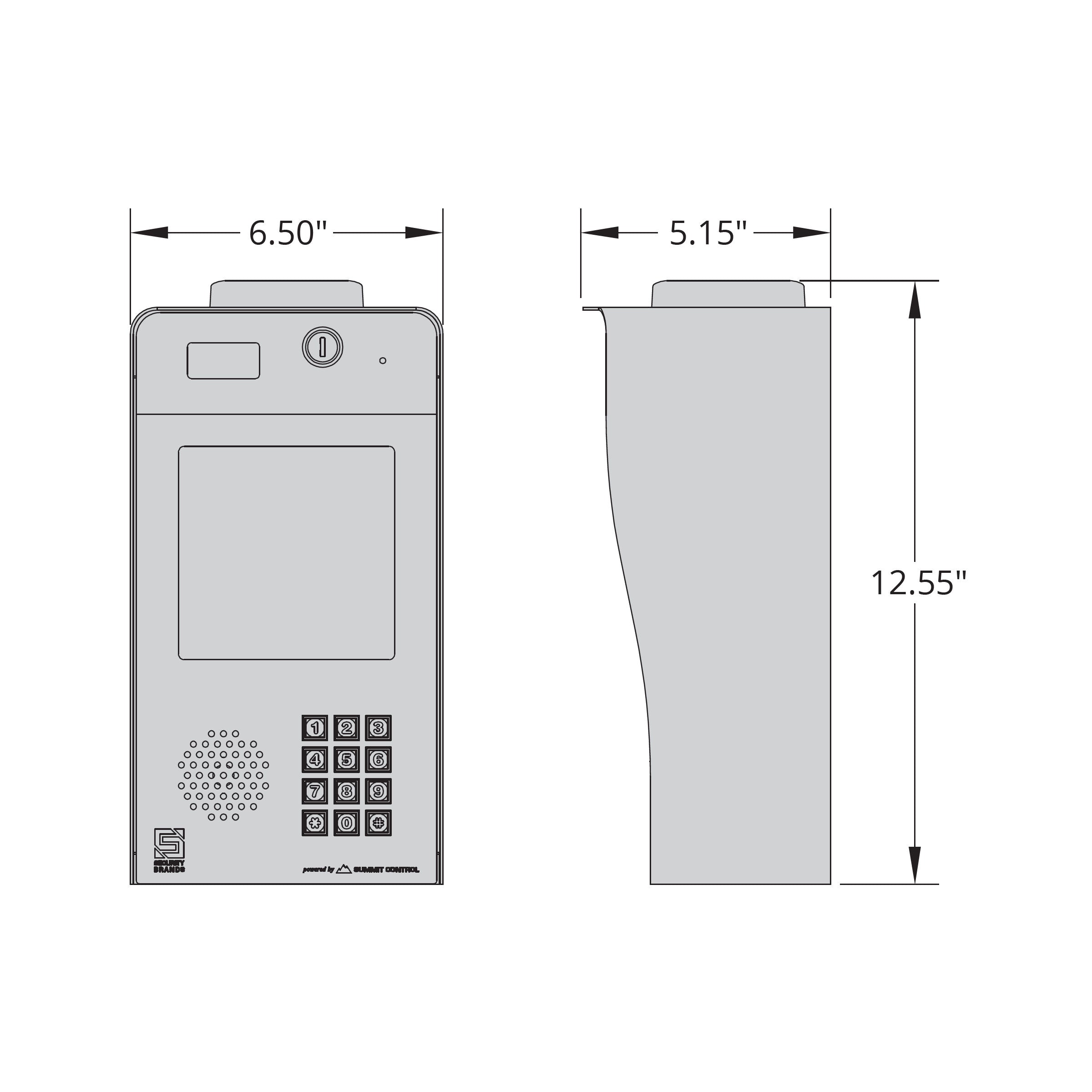 Security Brands 16-X2 Cellular Multi-Tenant Entry System