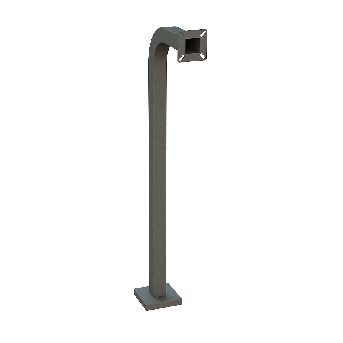 Security Brands 18-001 Gooseneck Pedestal (Pad Mounted)