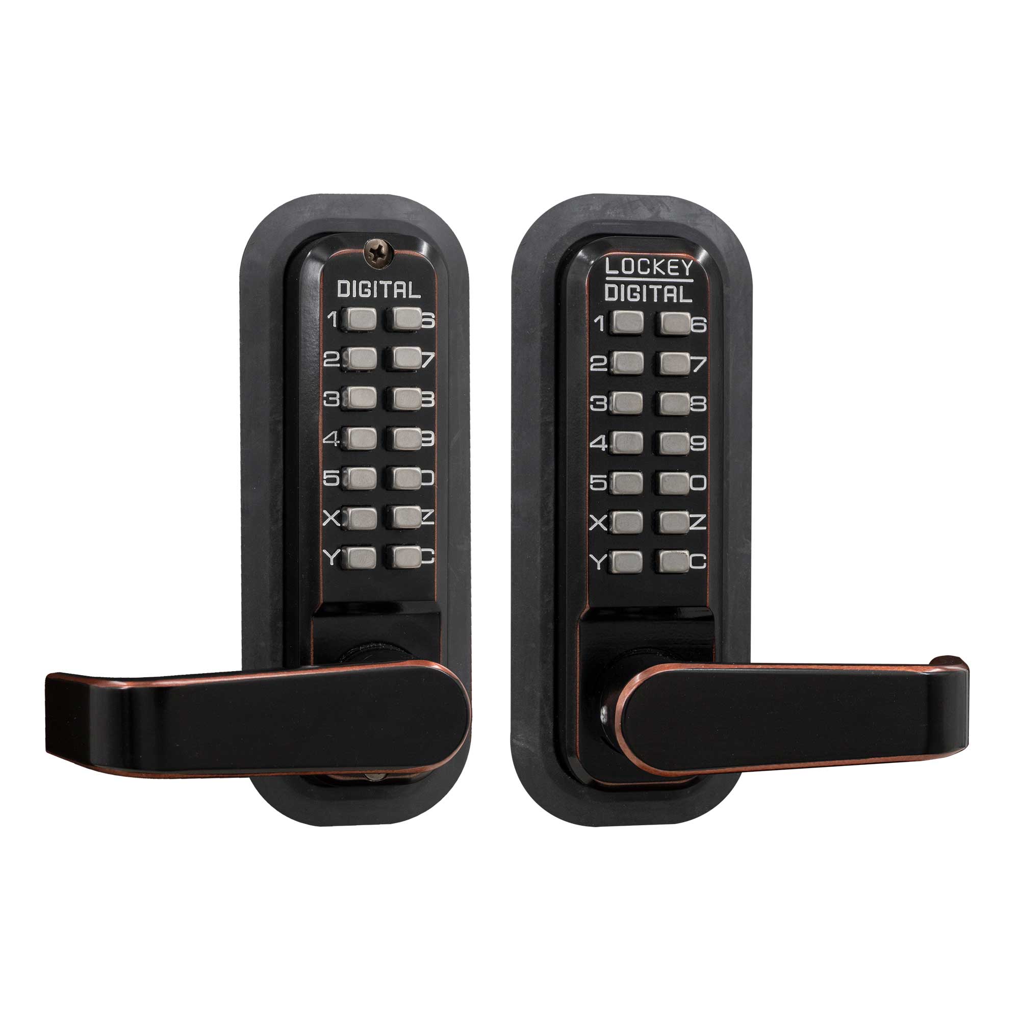 2835 Mechanical Keyless Lever Lock with Passage