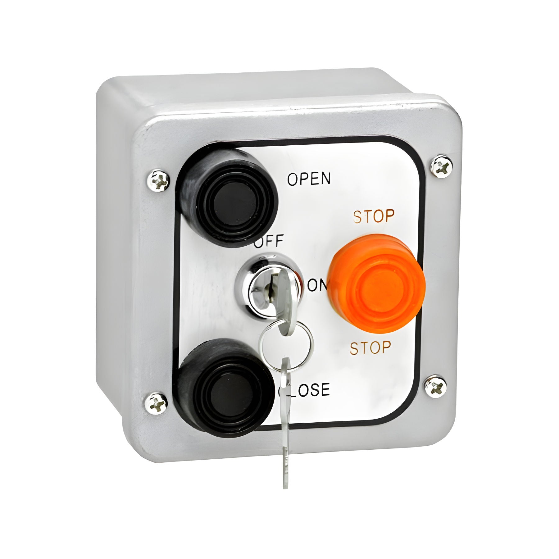 MMTC 3BXL Three Button Station With Lockout (Exterior)