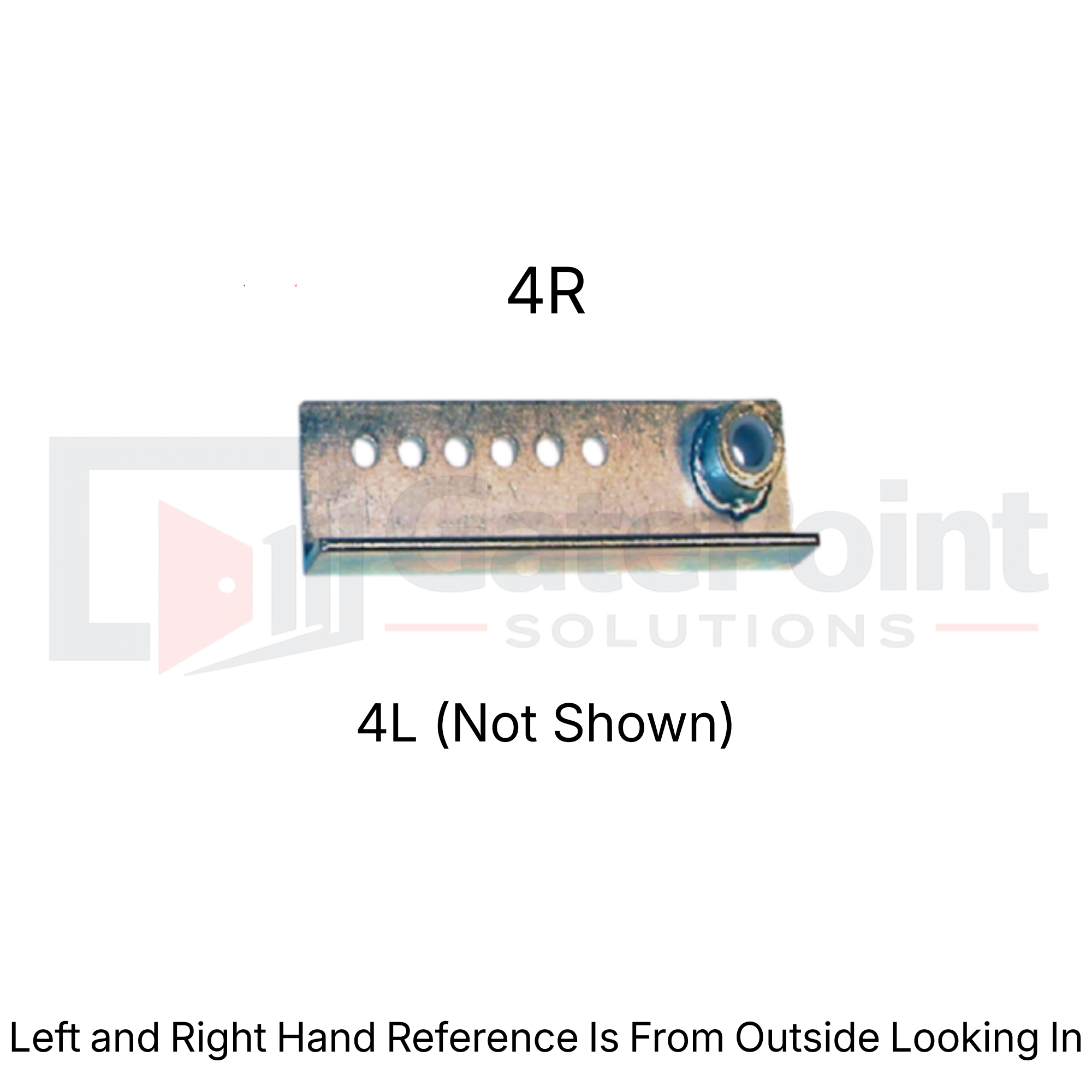 All-O-Matic #4L 3" REGULAR MAIN PIVOT BRACKET-LEFT