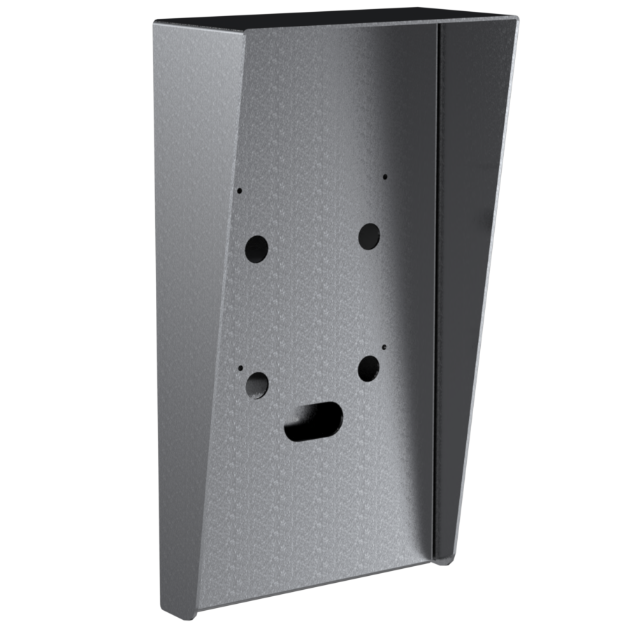 7x13 Stainless Hood - ButterflyMX 8" Surface Video Intercom