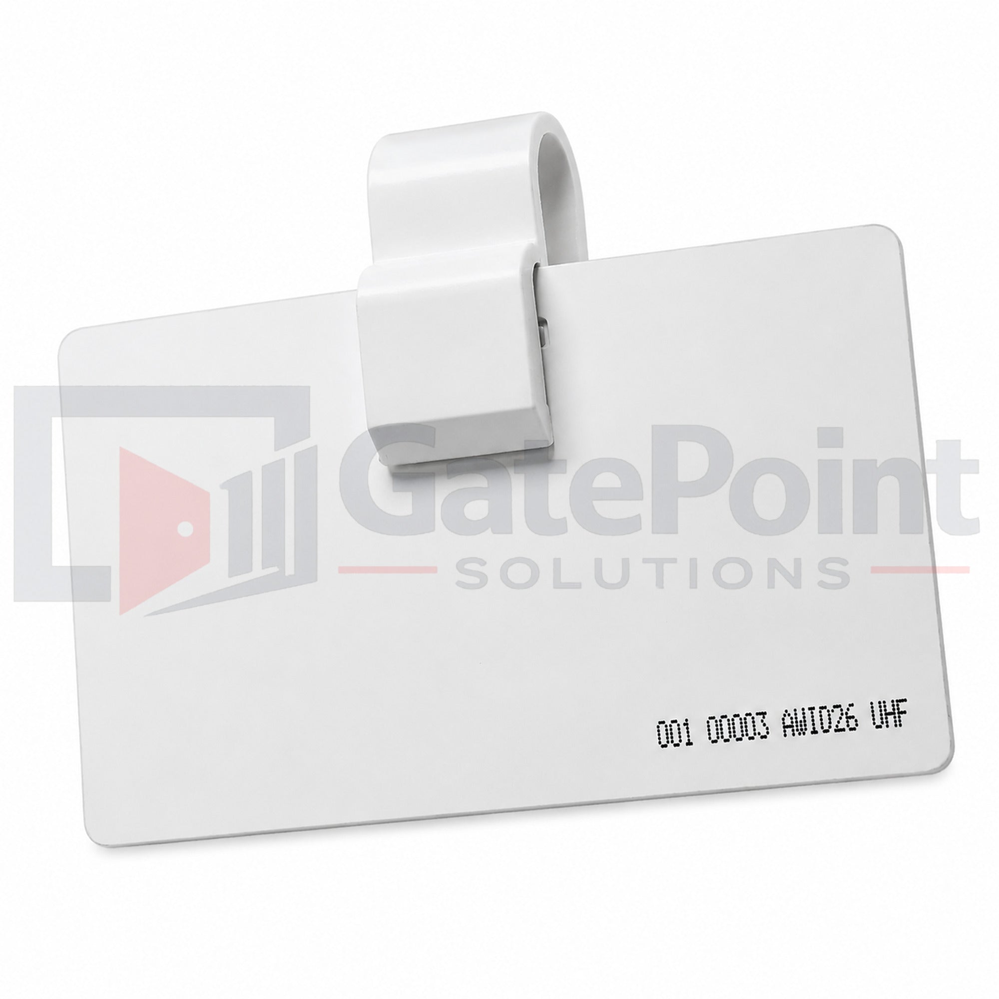 AWID VT-UHF-0-0 UHF Sun Visor Tag for LR-Series Readers (Pack of 50)