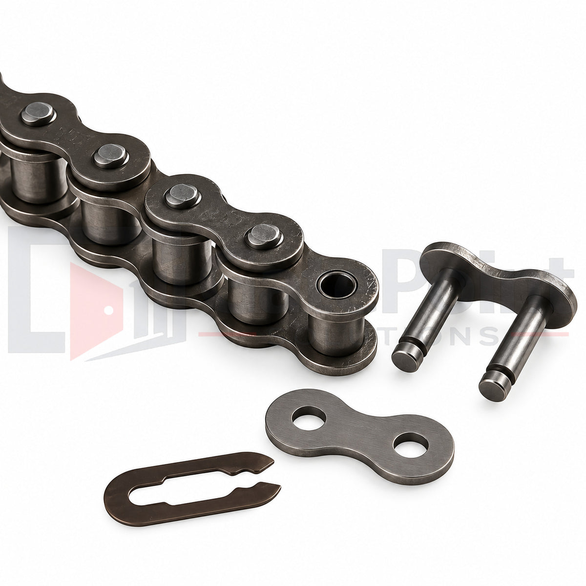 All-O-Matic #41 Black Standard Roller Chain – 100' Reel | Sliding Gate Operator Drive Chain