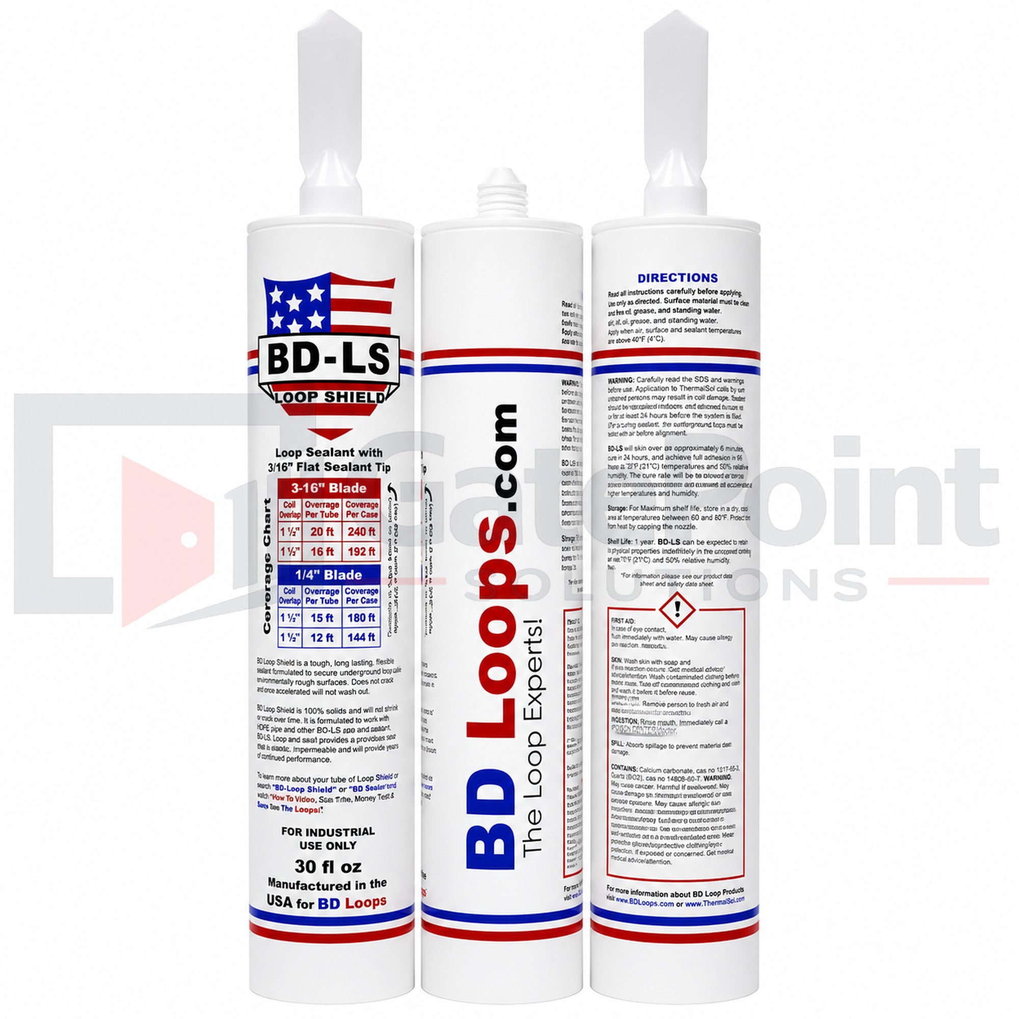 BD Loops BD-LS Loop Shield Self-Leveling Hybrid Loop Sealant, Black, 30 oz