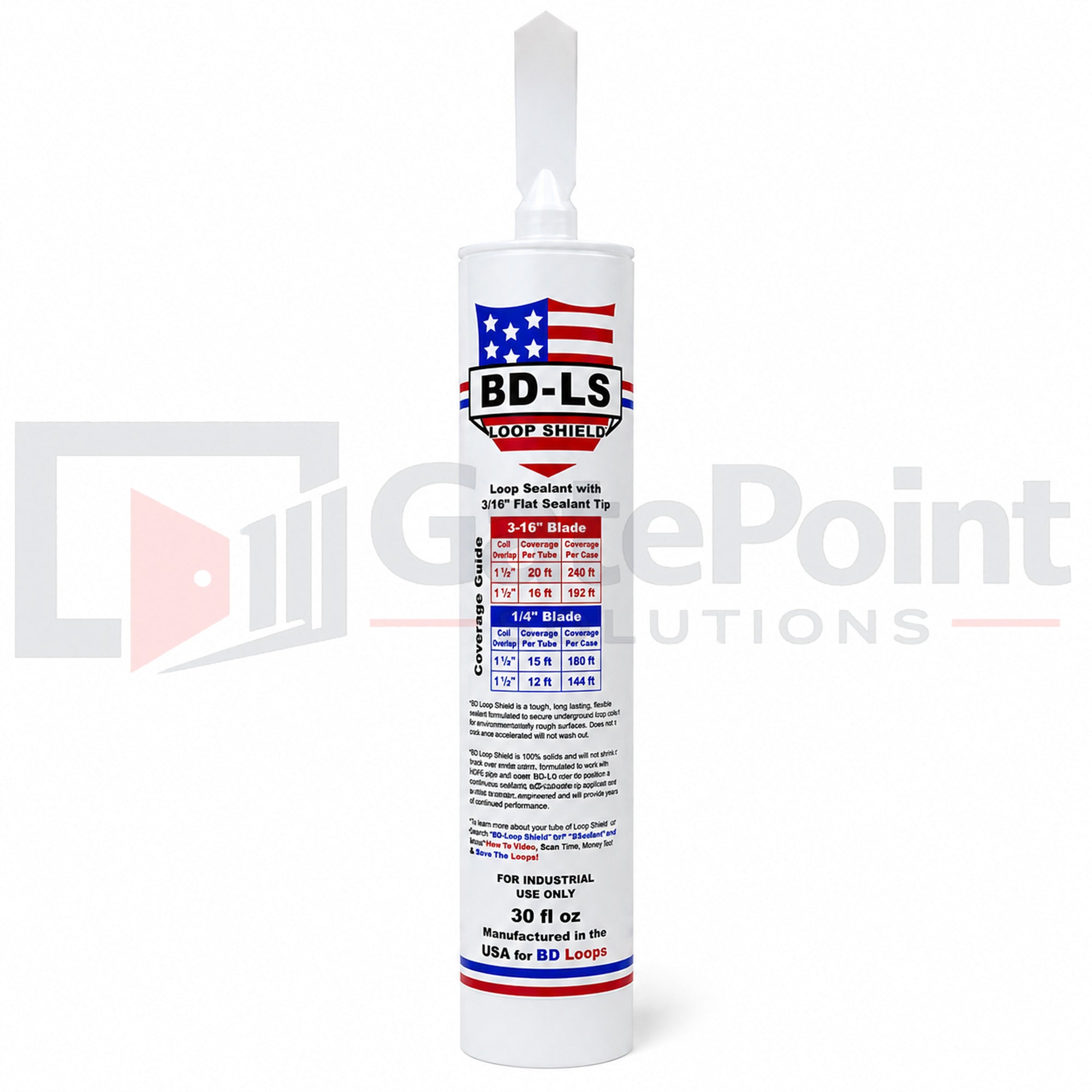 BD Loops BD-LS Loop Shield Self-Leveling Hybrid Loop Sealant, Black, 30 oz