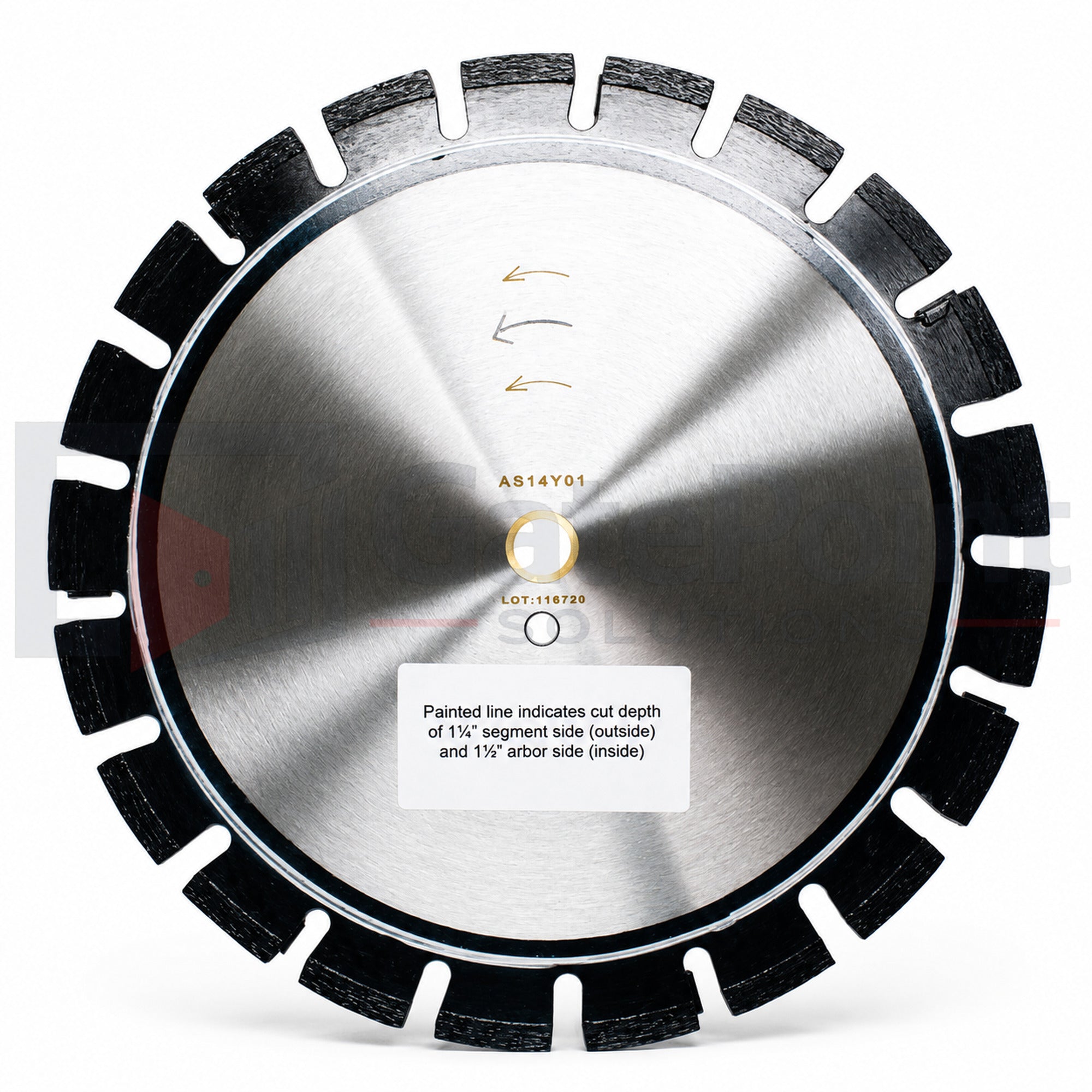 BD Loops SB-A Asphalt 14" Diameter 3/16" Pro Diamond Blade for Loop Installation