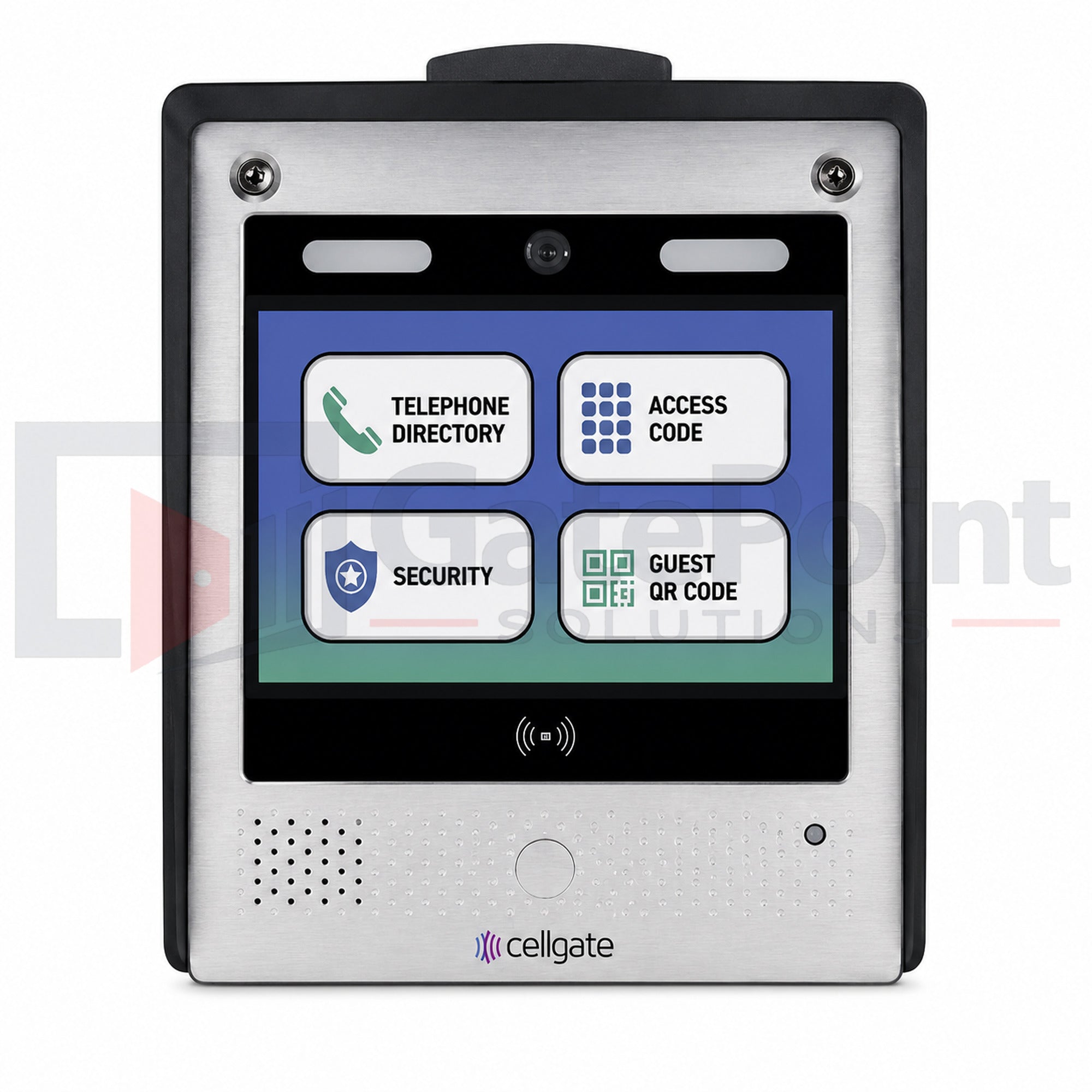 CellGate Watchman WXL2 Pedestal-Mount Multi-Family Video Intercom – VPN Internet Required
