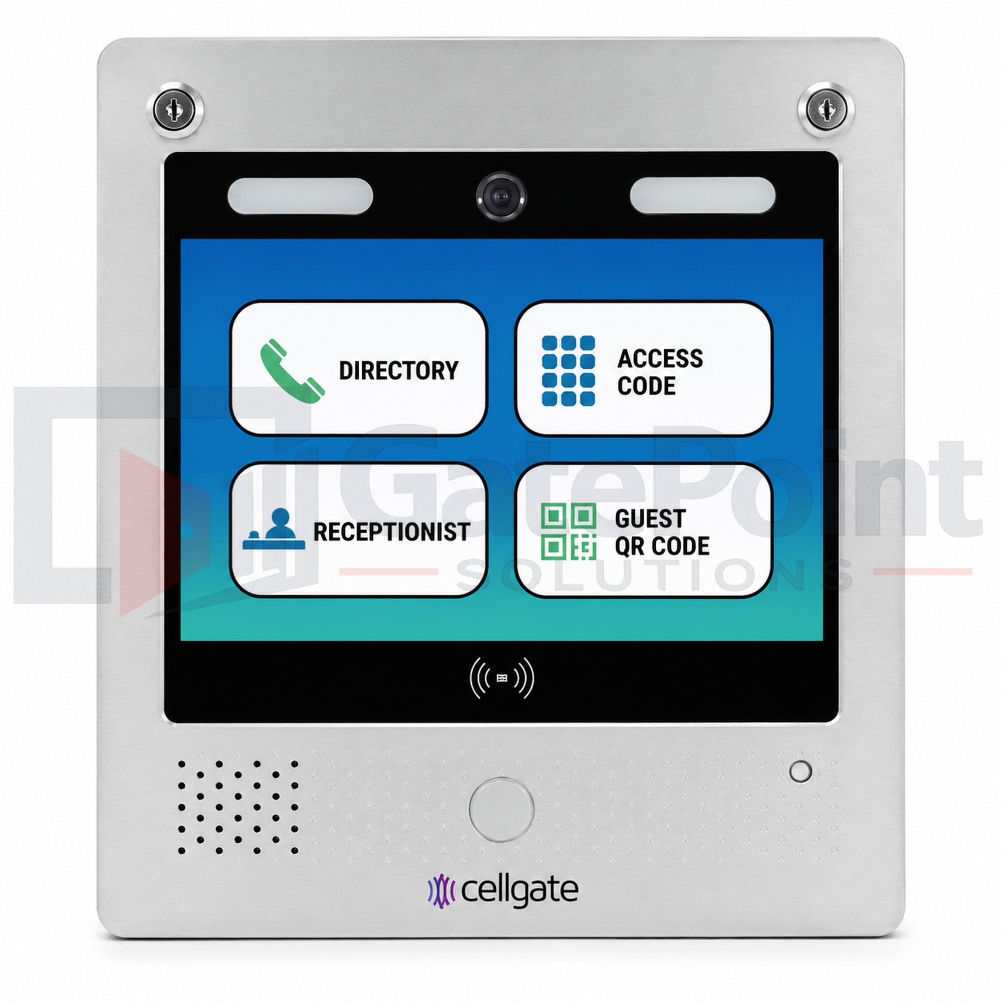 CellGate Watchman WXL Surface-Mount Multi-Family Video Intercom – RJ45 Internet Required