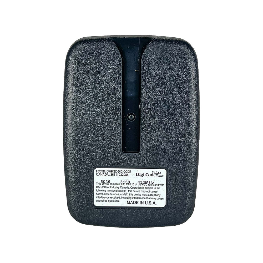 Digi-Code DC-5035 Open/Close/Stop Remote Control (433Mhz)