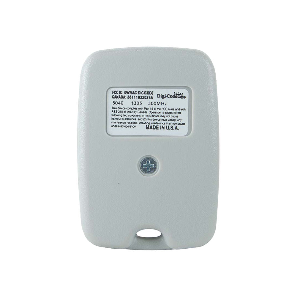 Digi-Code DC-5040 Keychain Remote (300Mhz)