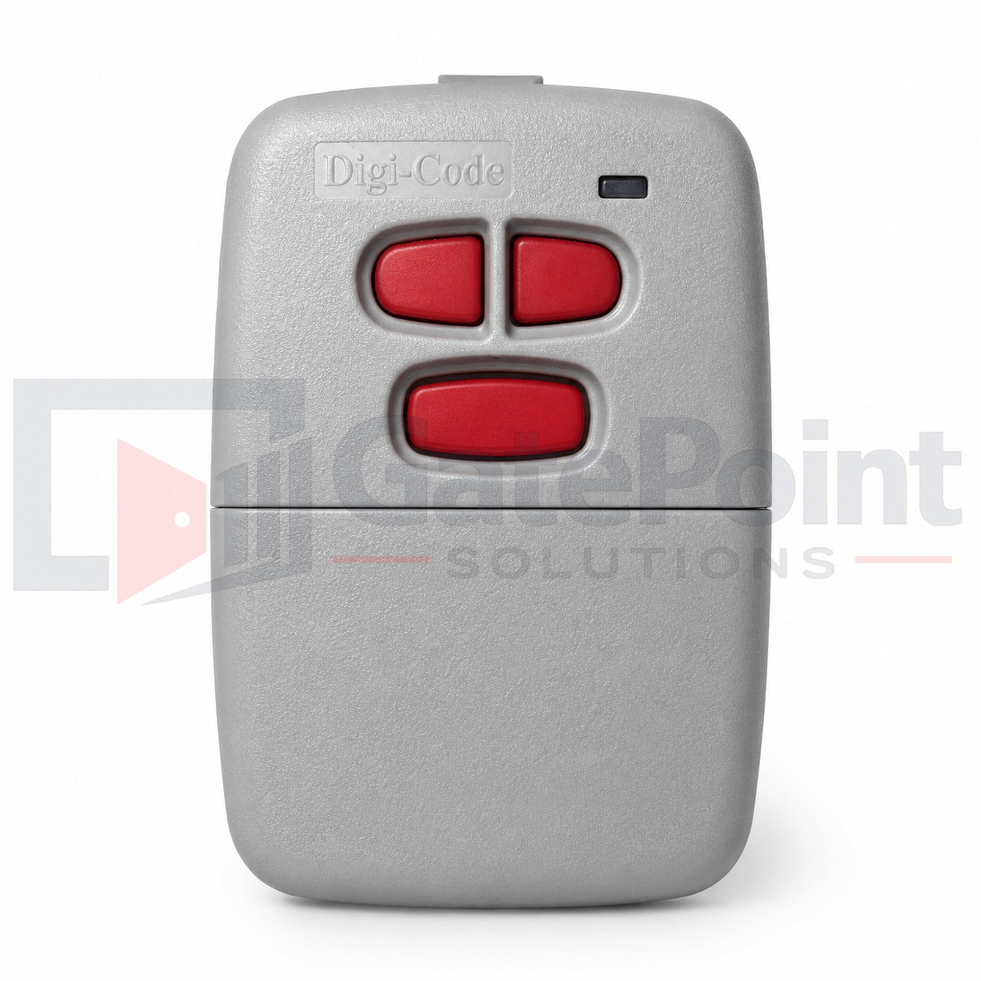 Digi-Code DC-GN3 Universal 3-Button Visor Remote Transmitter – 315/390 MHz Compatible with Genie & Overhead Door Garage Door Openers