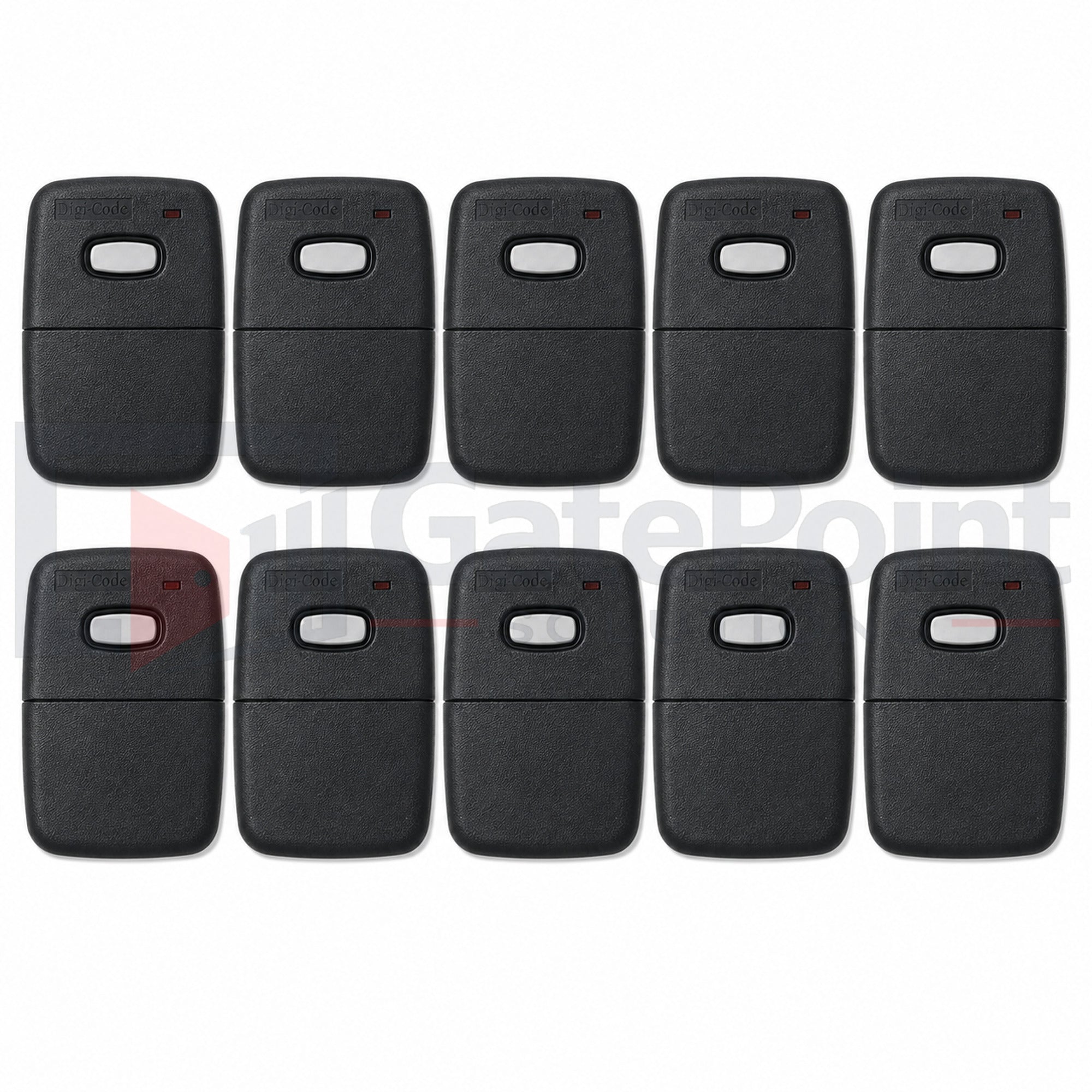 Digi-Code DC-LM390 1-Button 390 MHz Visor Remote Transmitter – Compatible with LiftMaster 61LM, Chamberlain & Sears Craftsman Garage Door Openers (10-Pack)