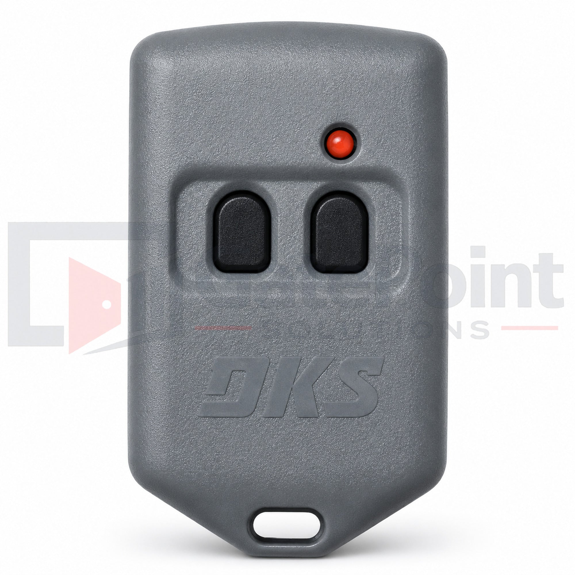 DoorKing 8067-085 MicroCLIK TX 2-Button Remote Transmitter with DKProx Tag (Pack of 10)
