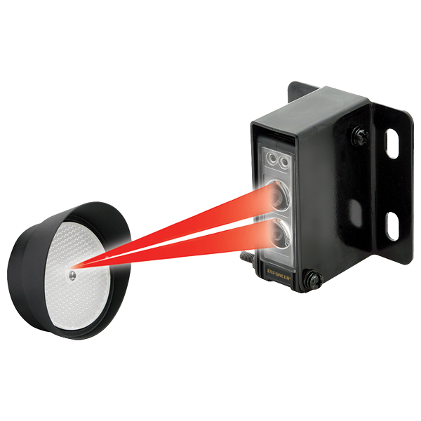 Reflective Photoelectric Beam Sensor – ETL UL325 Compliant, 45ft
