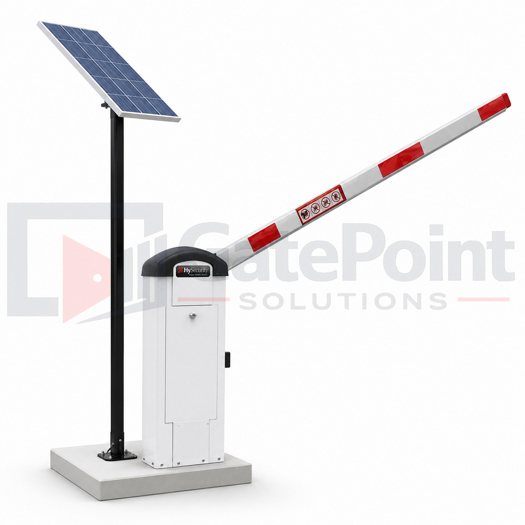 HySecurity StrongArmPark DCS 14 Solar Parking Barrier Gate Operator