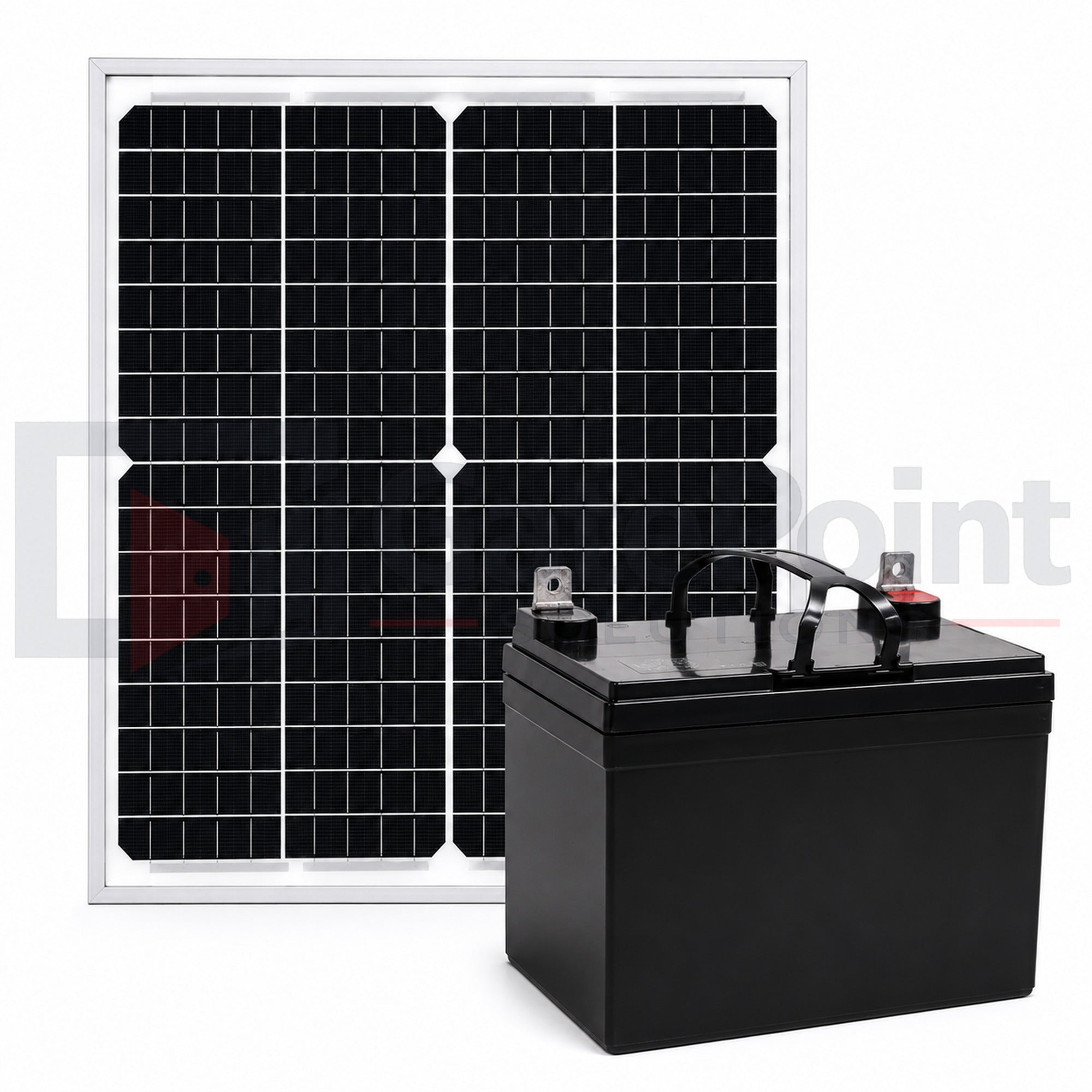 LiftMaster 20W33A 20W Solar Kit with 33Ah Battery for 12V Operators