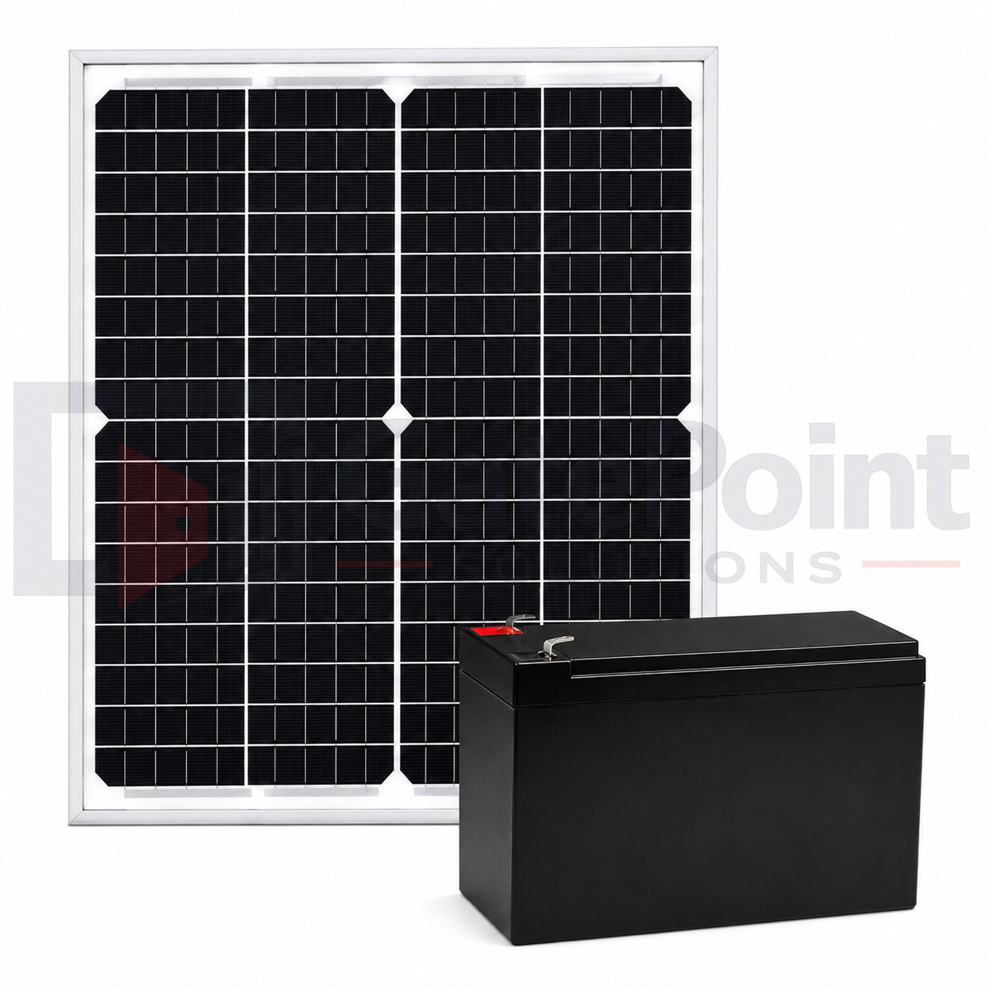 LiftMaster 20W7A 20W Solar Kit with 7Ah Battery for 12V Gate Operators