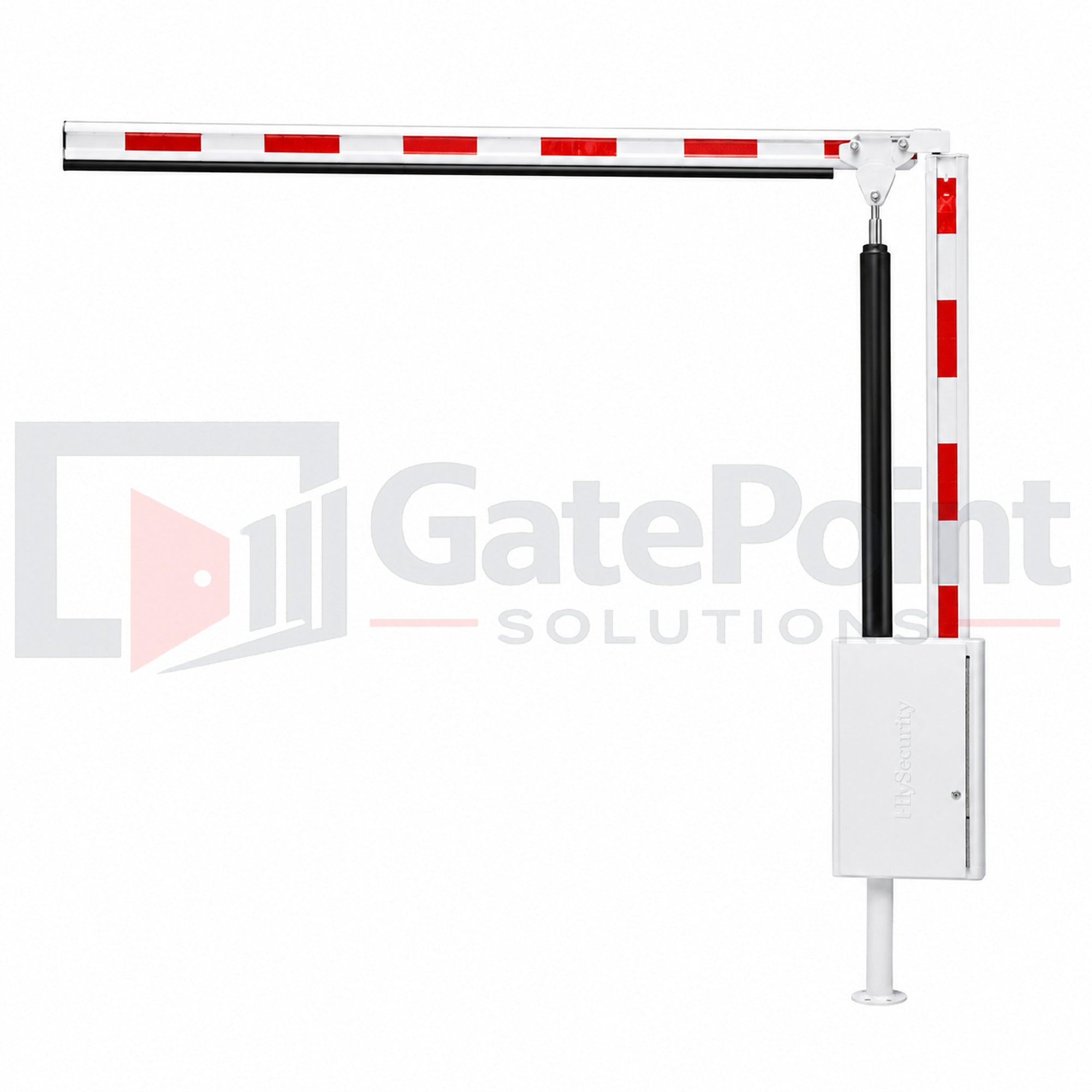 LiftMaster BGARM10ART84 10 ft Articulated Aluminum Barrier Arm for PGB, 84 in Clearance