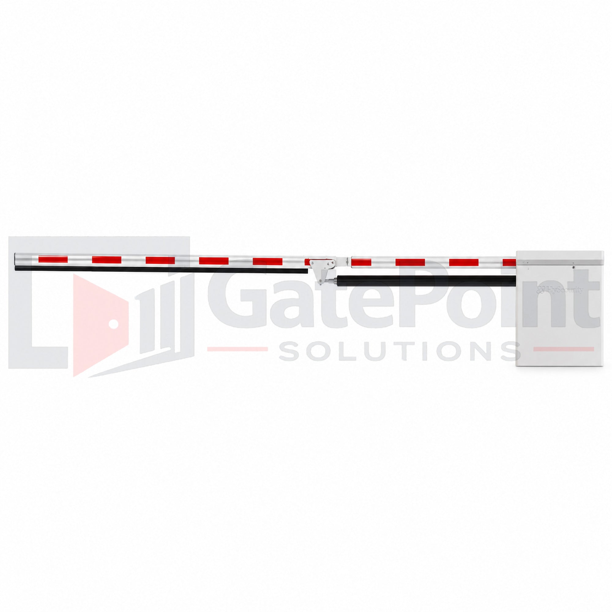 LiftMaster BGARM12ART84 Articulated Aluminum Barrier Arm for PGB - 12 ft Lane Coverage, 84 in Clearance