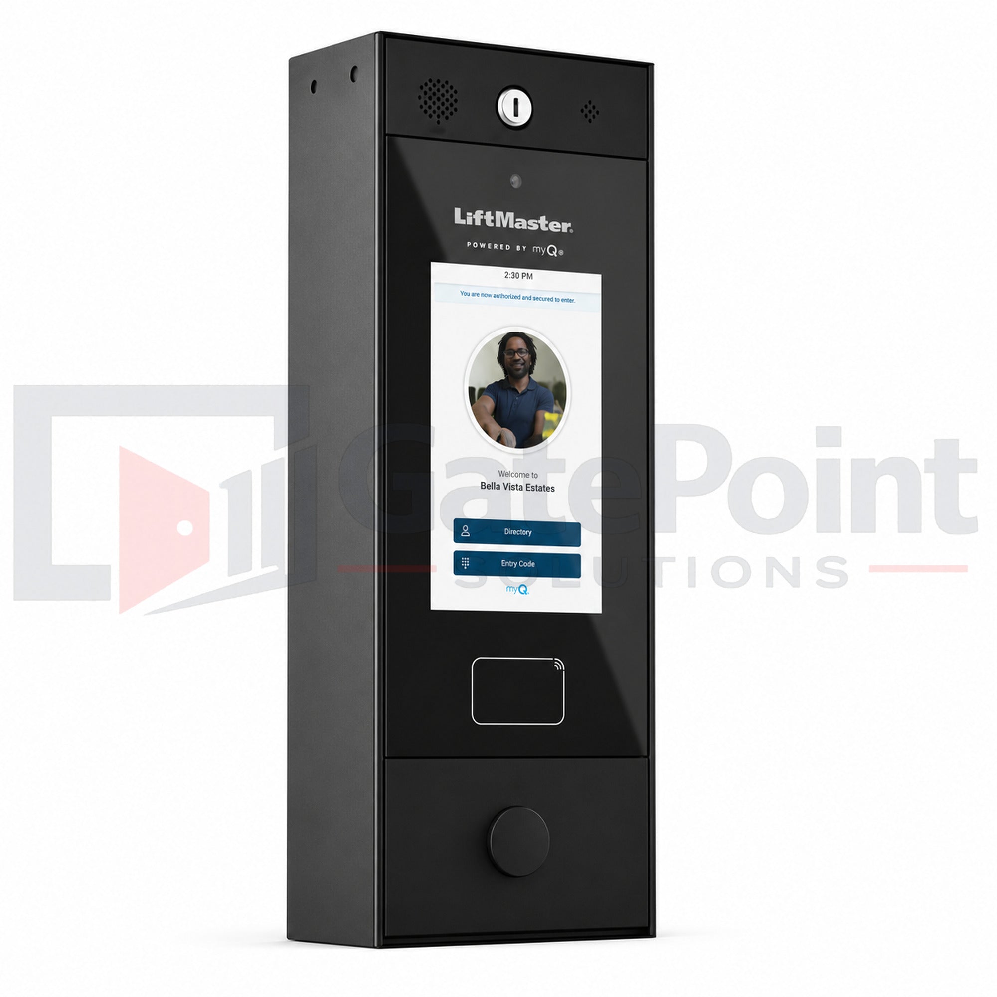 LiftMaster CAPXMMC Smart Video Intercom Medium with HD Touchscreen & myQ Community