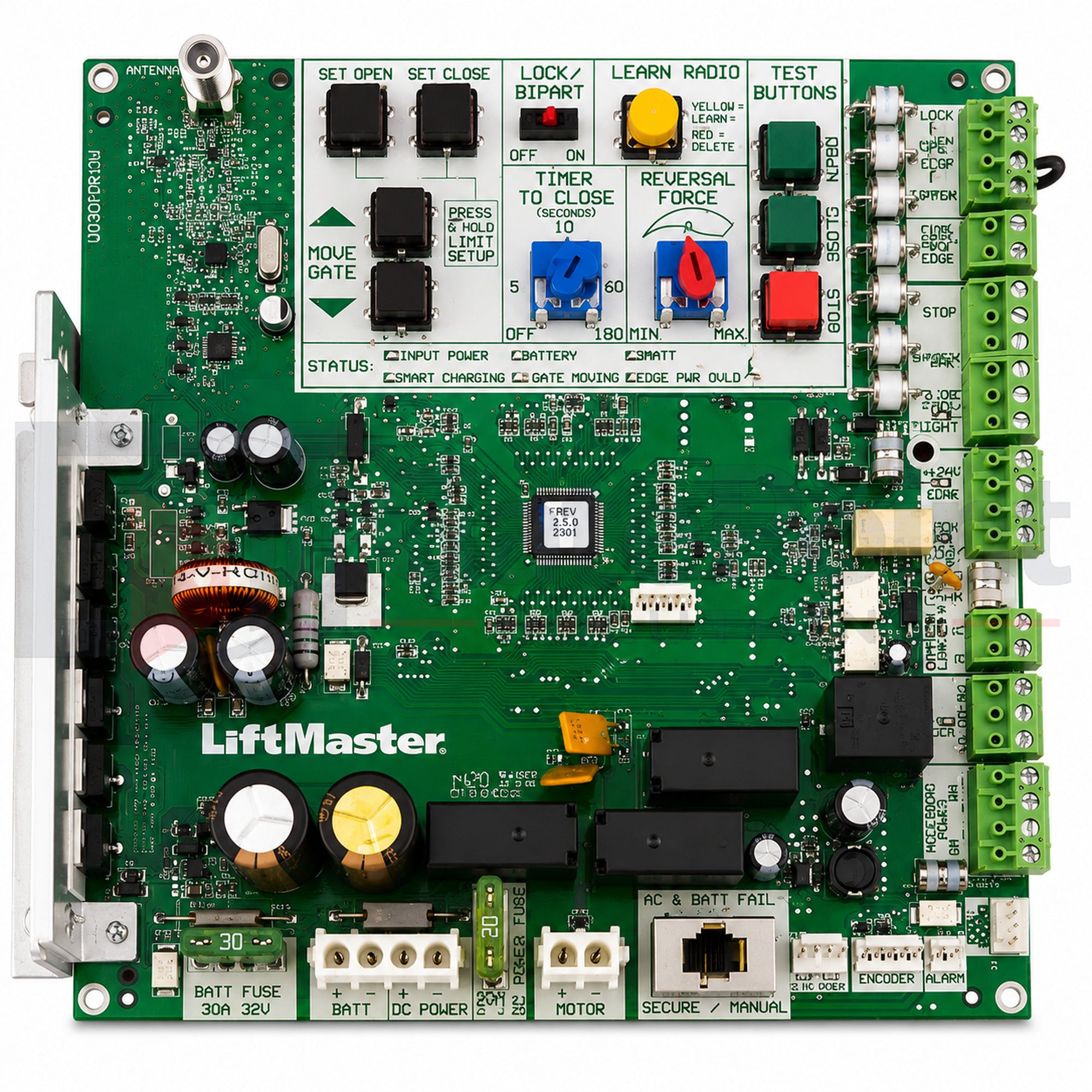 LiftMaster K1D6597-1CC Main Control Board for CSL24V & CSW24V Operators