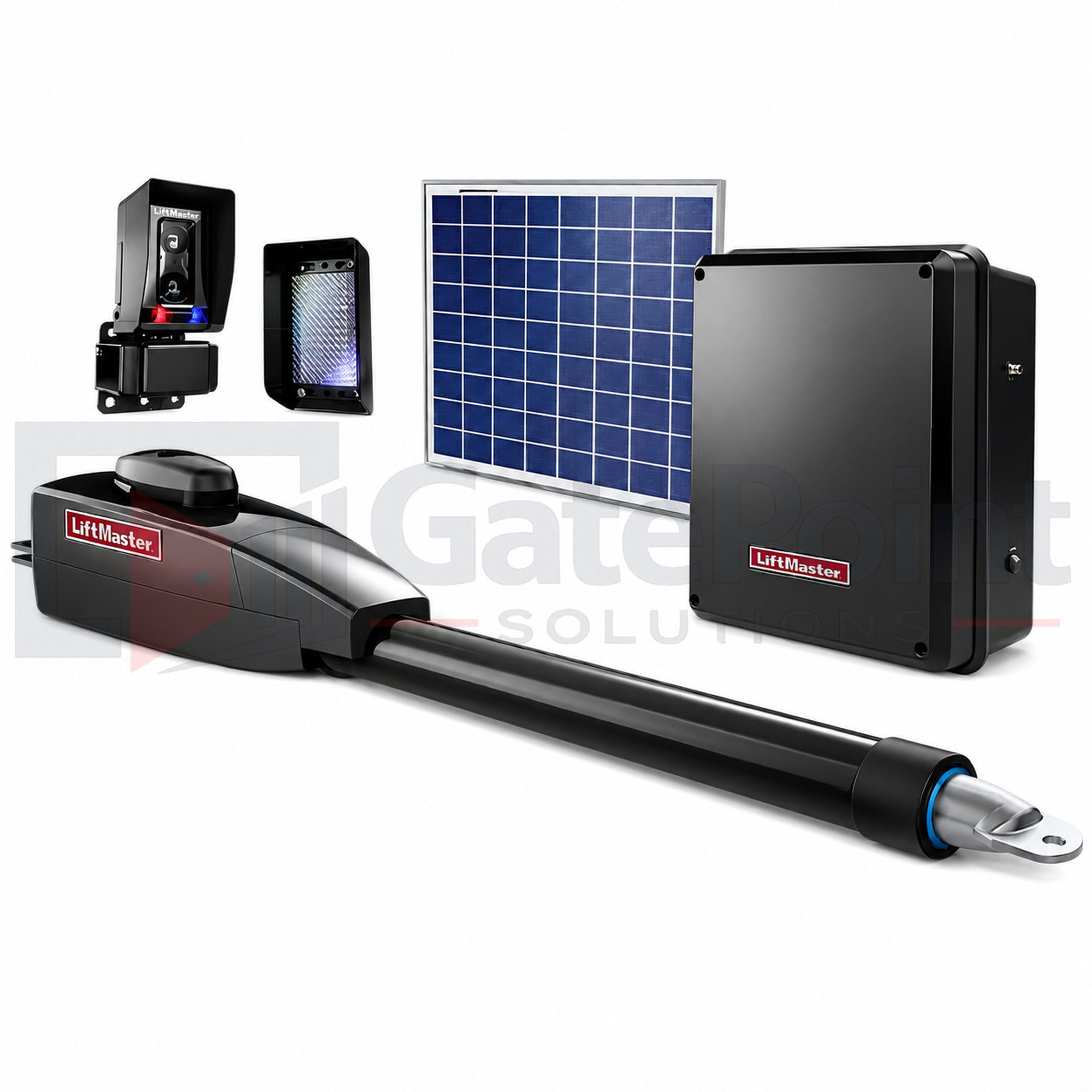 LiftMaster LA412PKGUL 12VDC Solar Residential Linear Actuator