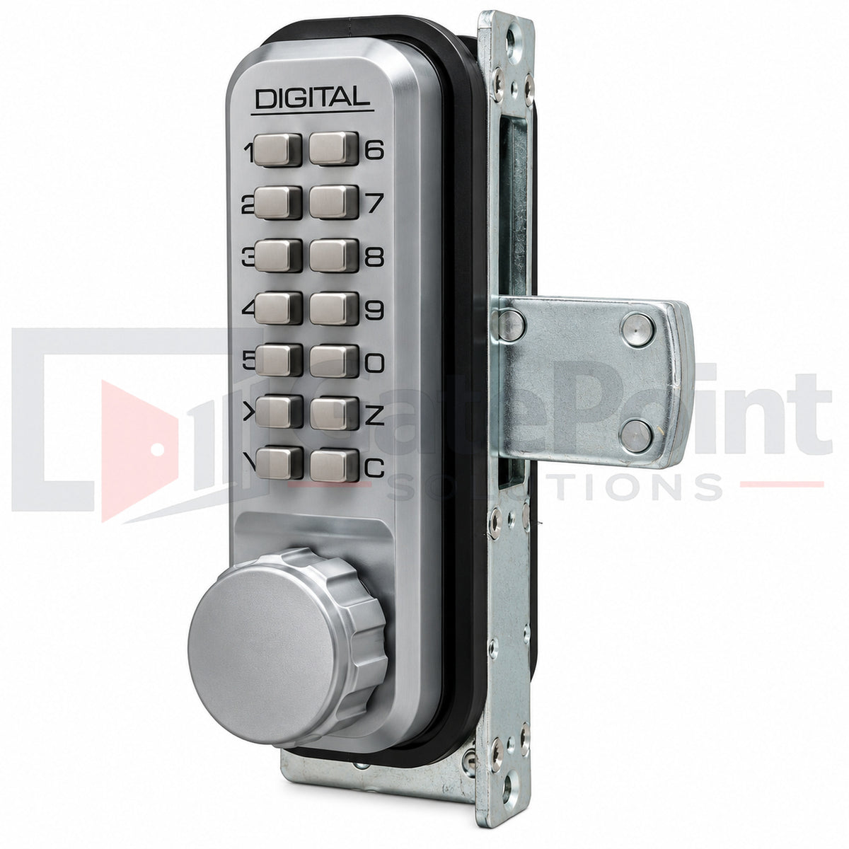 LockeyUSA 2900 Double Combination Marine Grade Mechanical Keyless Narrow Stile Deadbolt Lock