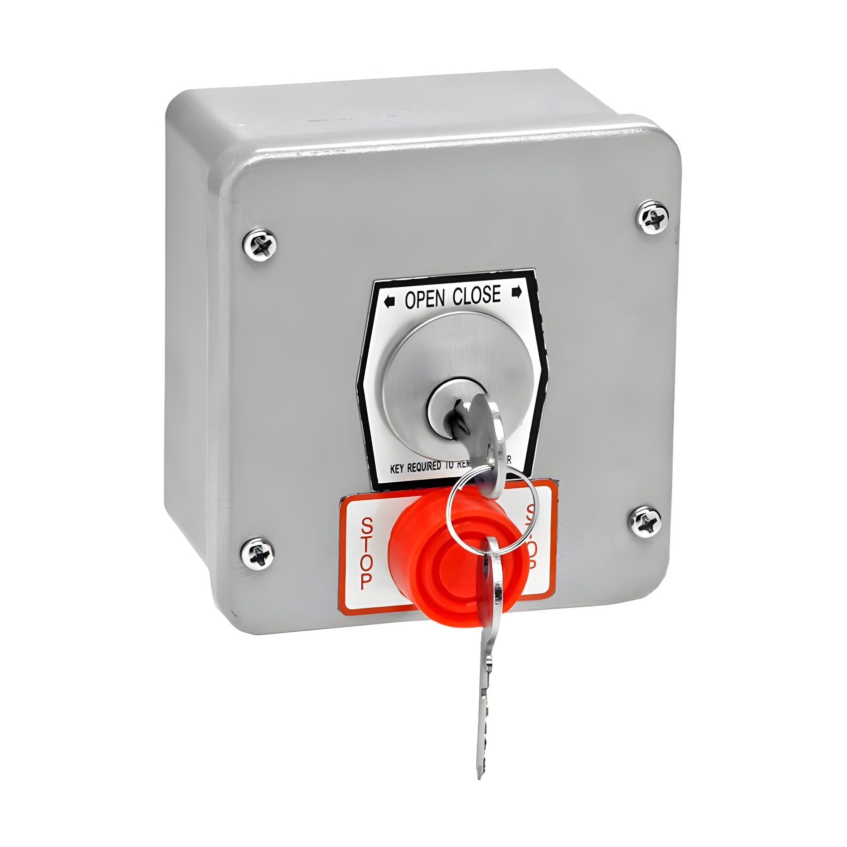 MMTC 1KXS Exterior Key-Switch with Stop Button