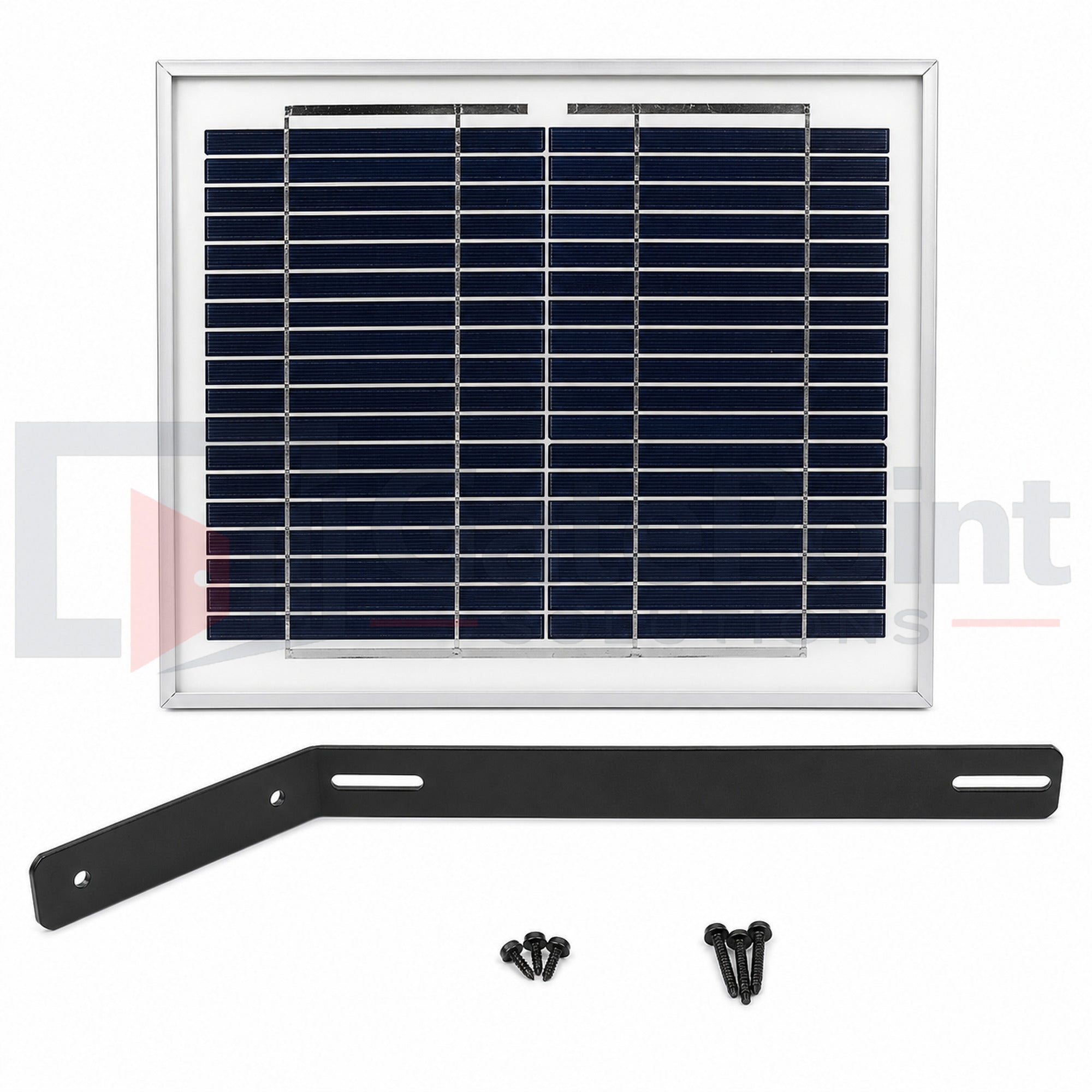 Nice Apollo 201 Solar Kit with 5-Watt 12V Solar Panel, Mounting Bracket & Hardware