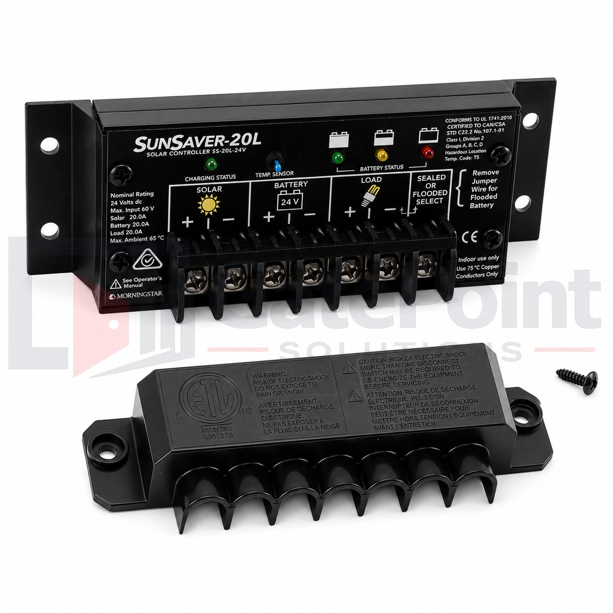Nice Apollo 20L24 24V 20-Amp Battery Charger & Charge Controller