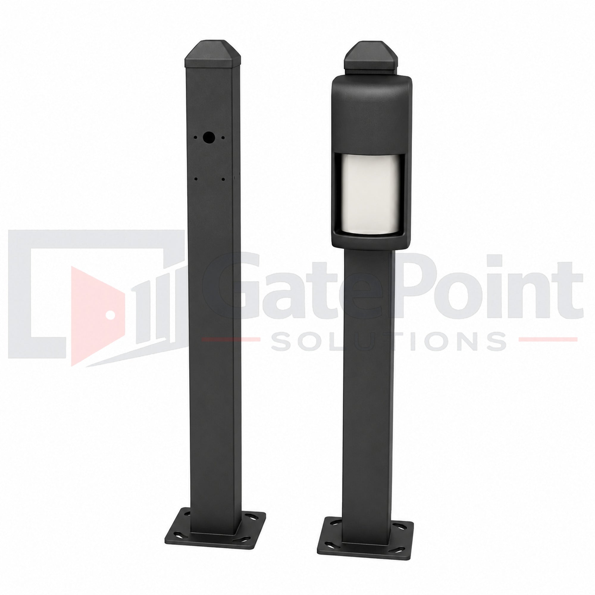 Optex OVS-MPB 30" Black Aluminum Mini Mounting Post for OVS Series Vehicle Presence Sensors
