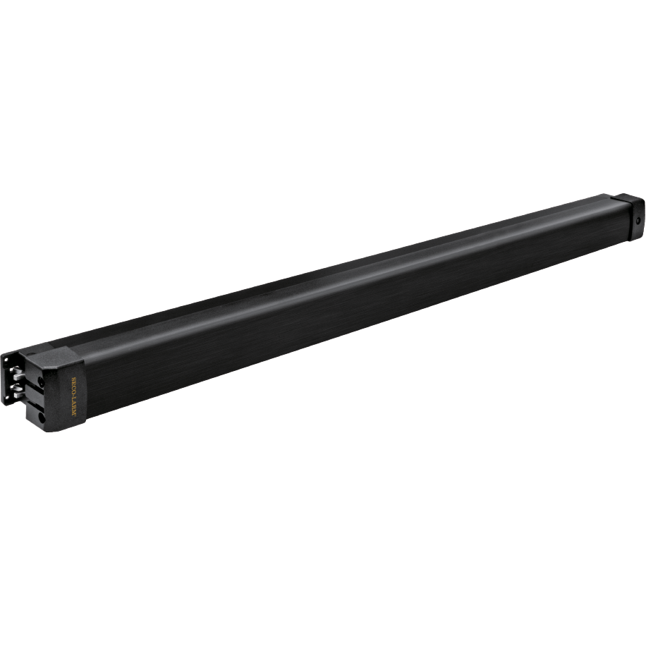Solenoid-Actuated Push Bar, Black