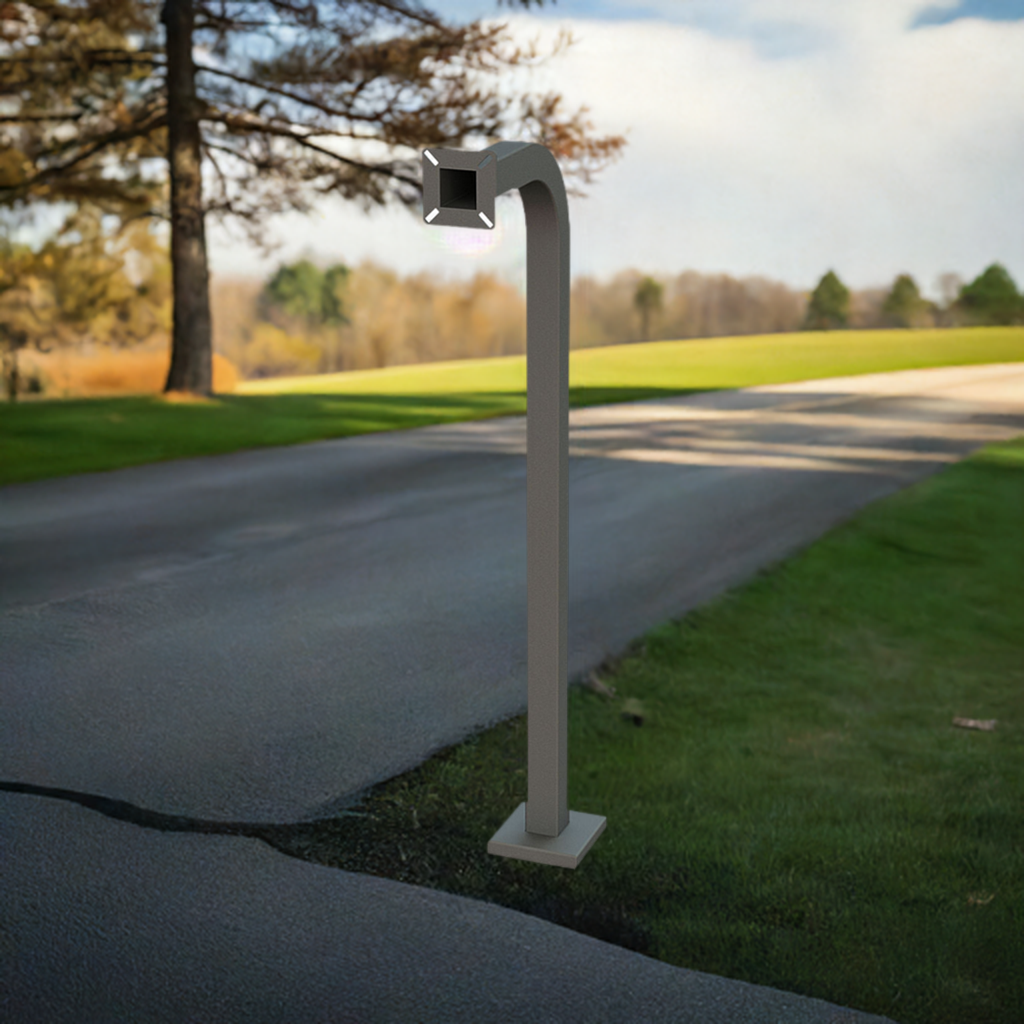 Security Brands 18-001 Gooseneck Pedestal (Pad Mounted)