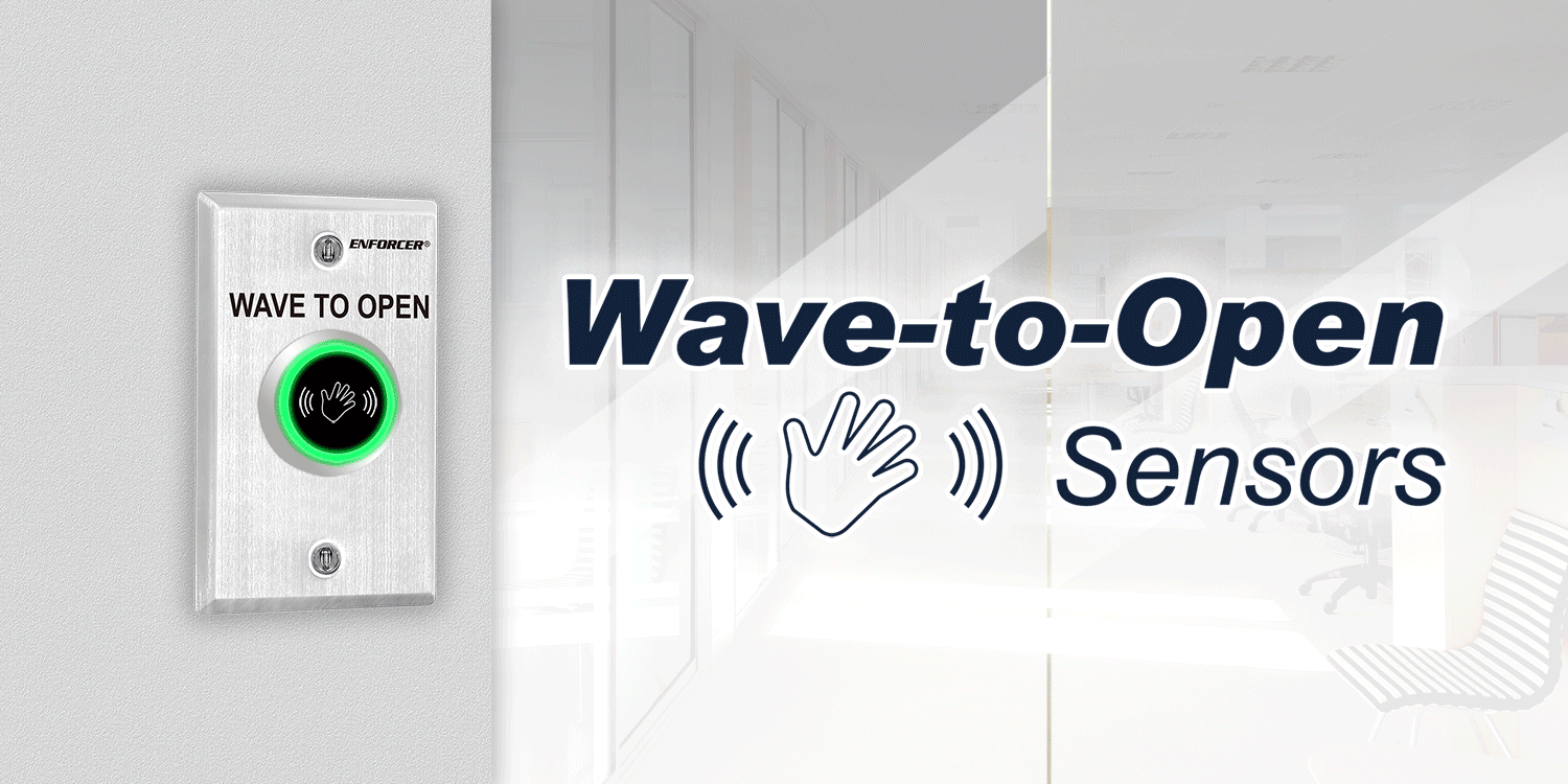 Outdoor Wave-to-Open Sensor – Slimline – French