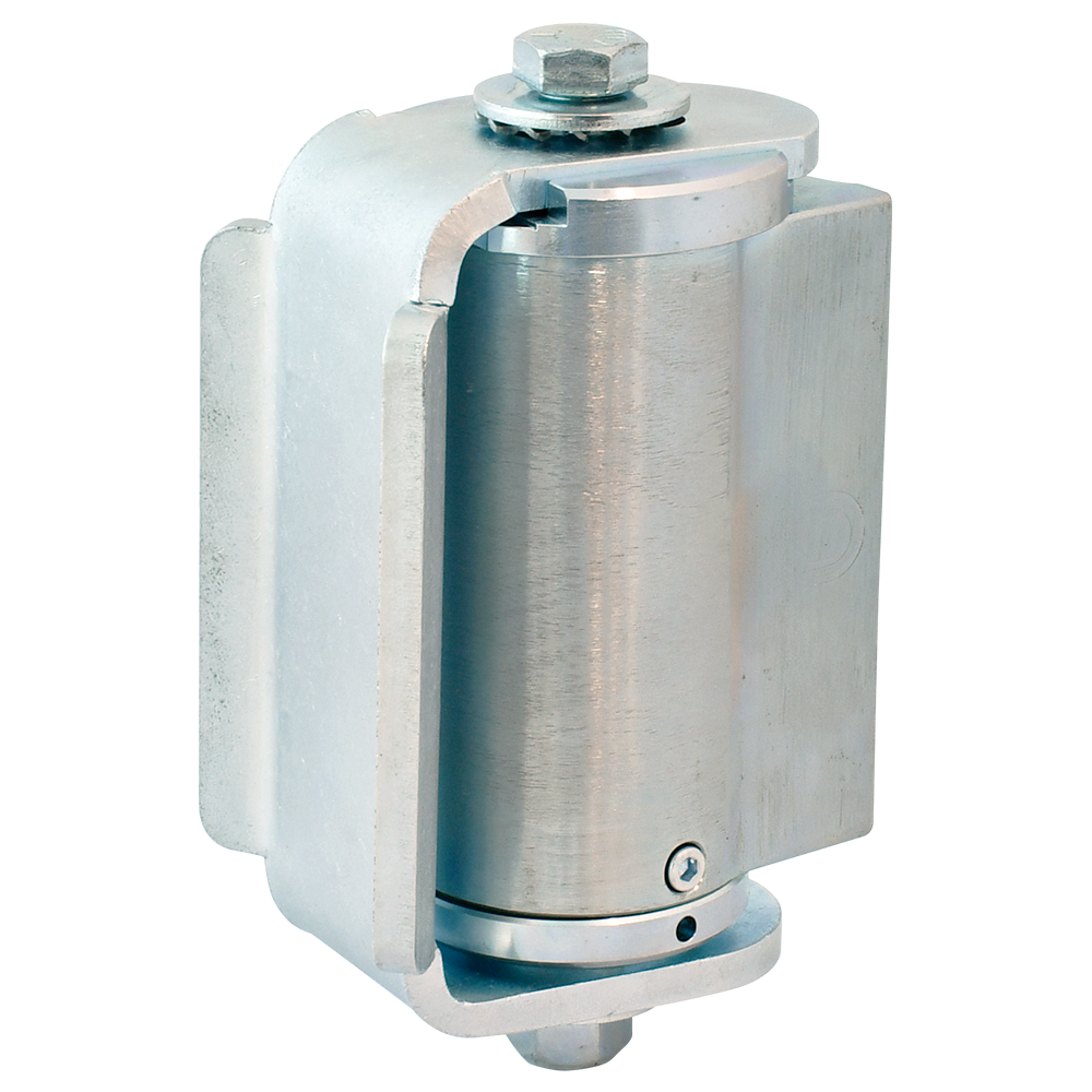 BadAss™ Center-Mount, Weld-On Gate Hinges for Round Posts
