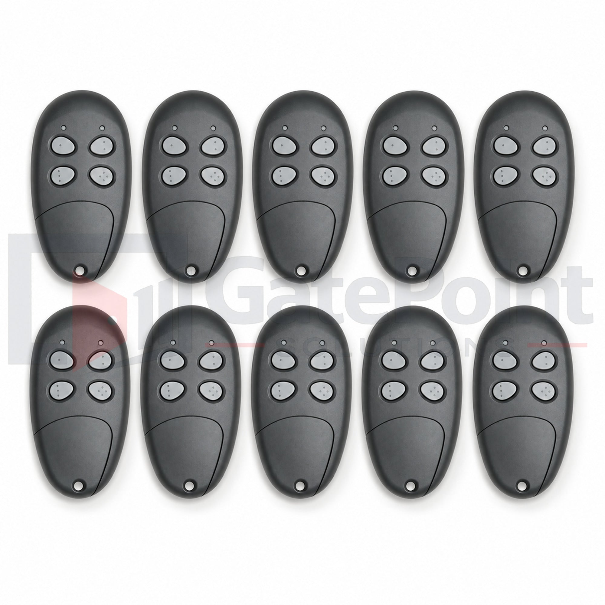 US Automatic 030212 LCR 4-Button Basic Transmitter Standard Dip Switch with Visor Clip (Box of 10)