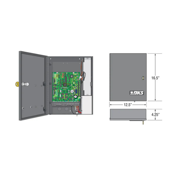 DoorKing 4302-311 120 VAC Standard Control Box 6006, 6004, 6400