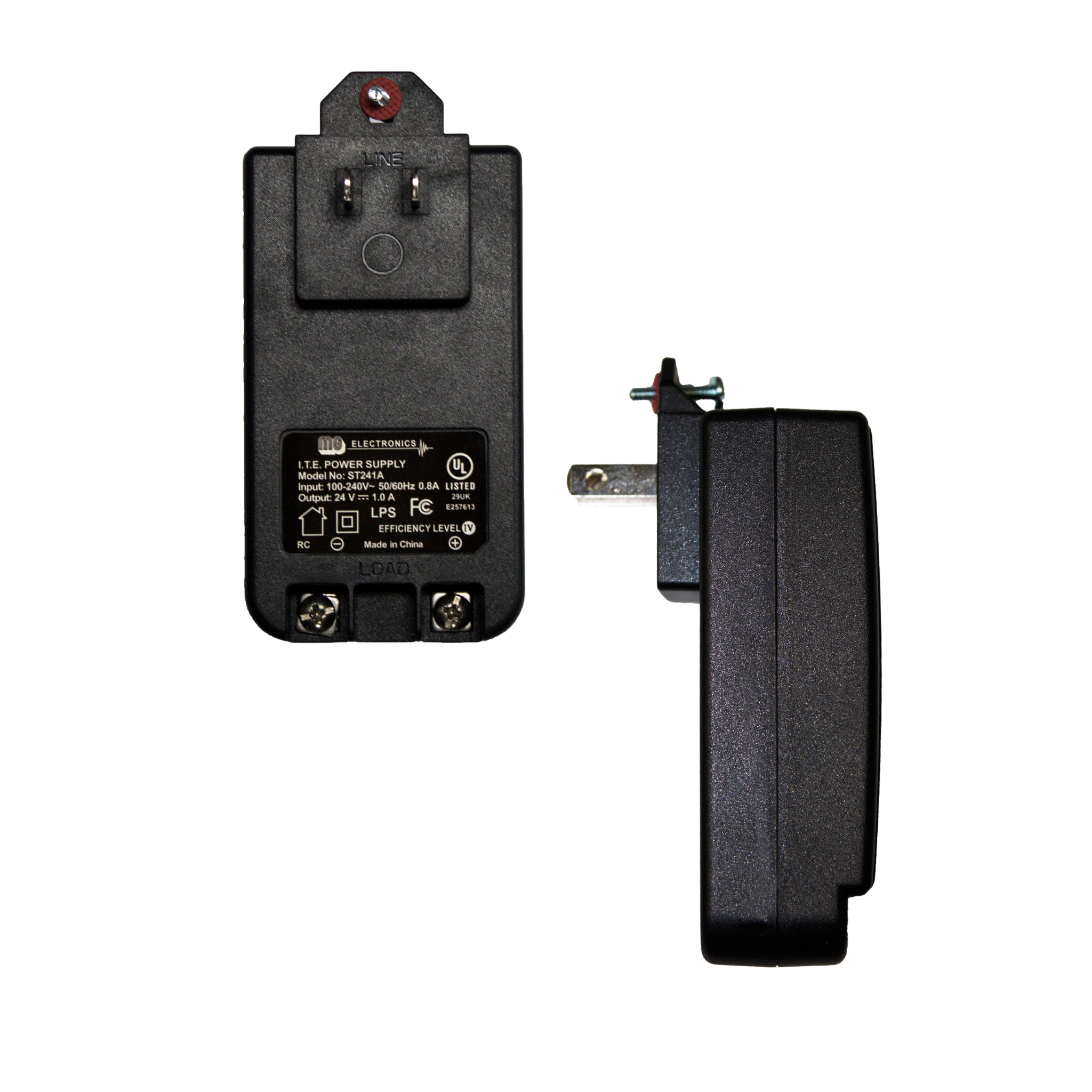 MG Electronics ST-242A 24VDC 2 Amp Power Supply with Screw Terminal