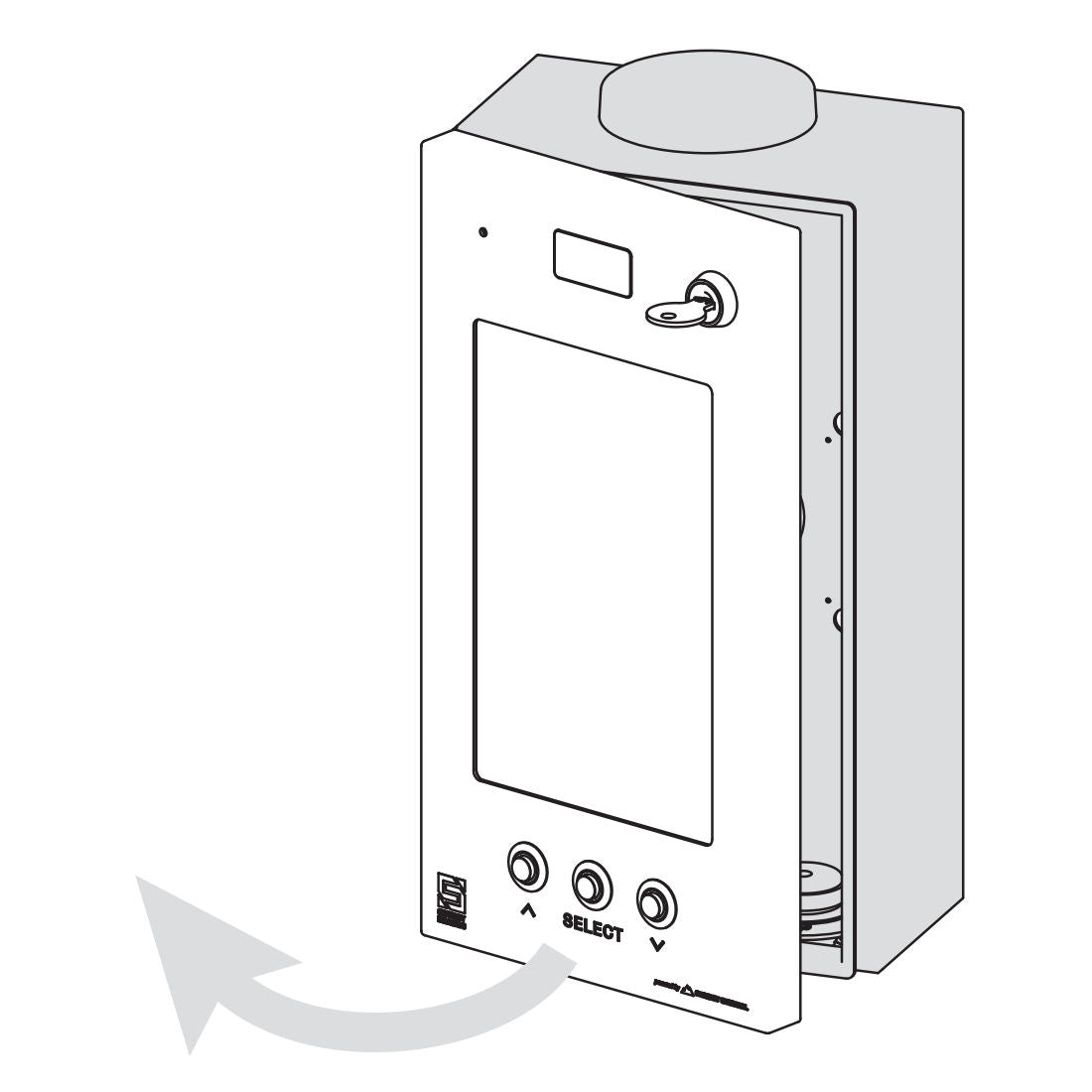 Security Brands 16-M3 Cellular Multi-Tenant Entry System