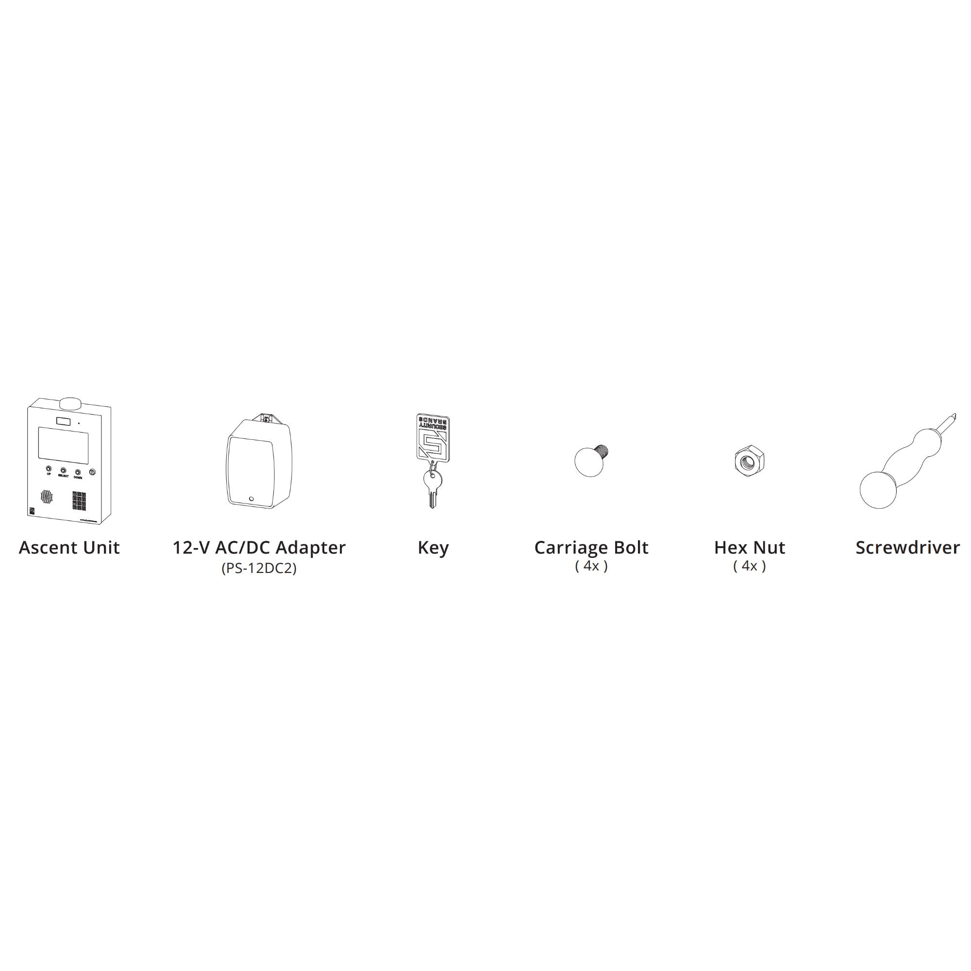 Security Brands 16-M8 Cellular Video Intercom Multi-Tenant