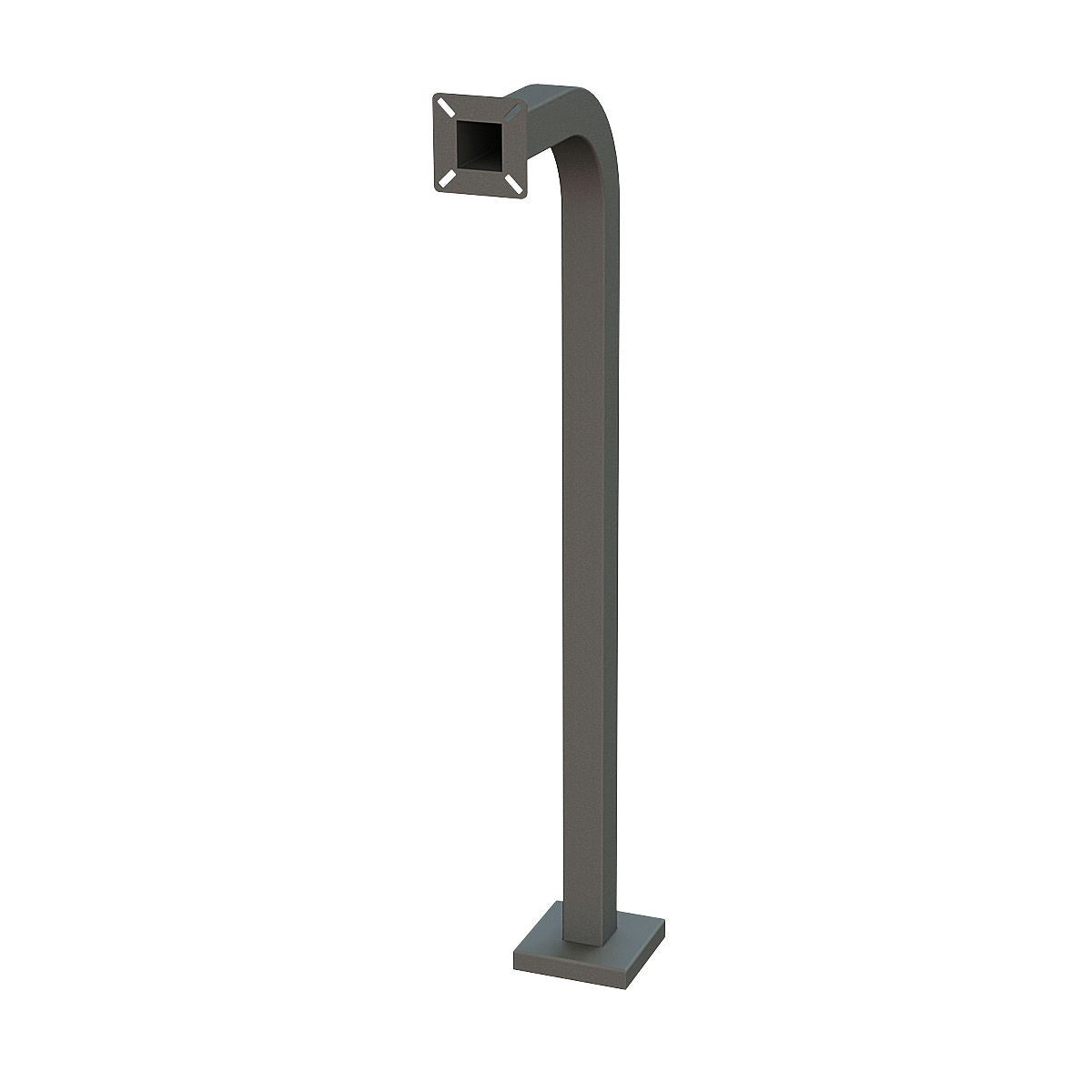 Security Brands 18-001 Gooseneck Pedestal (Pad Mounted)