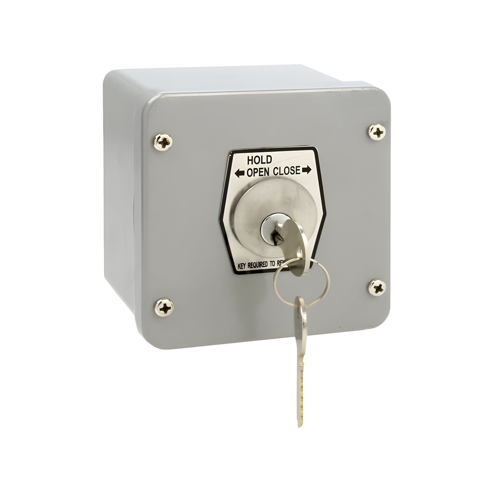 MMTC 1KXL-O Exterior Hold-Open Key-Switch