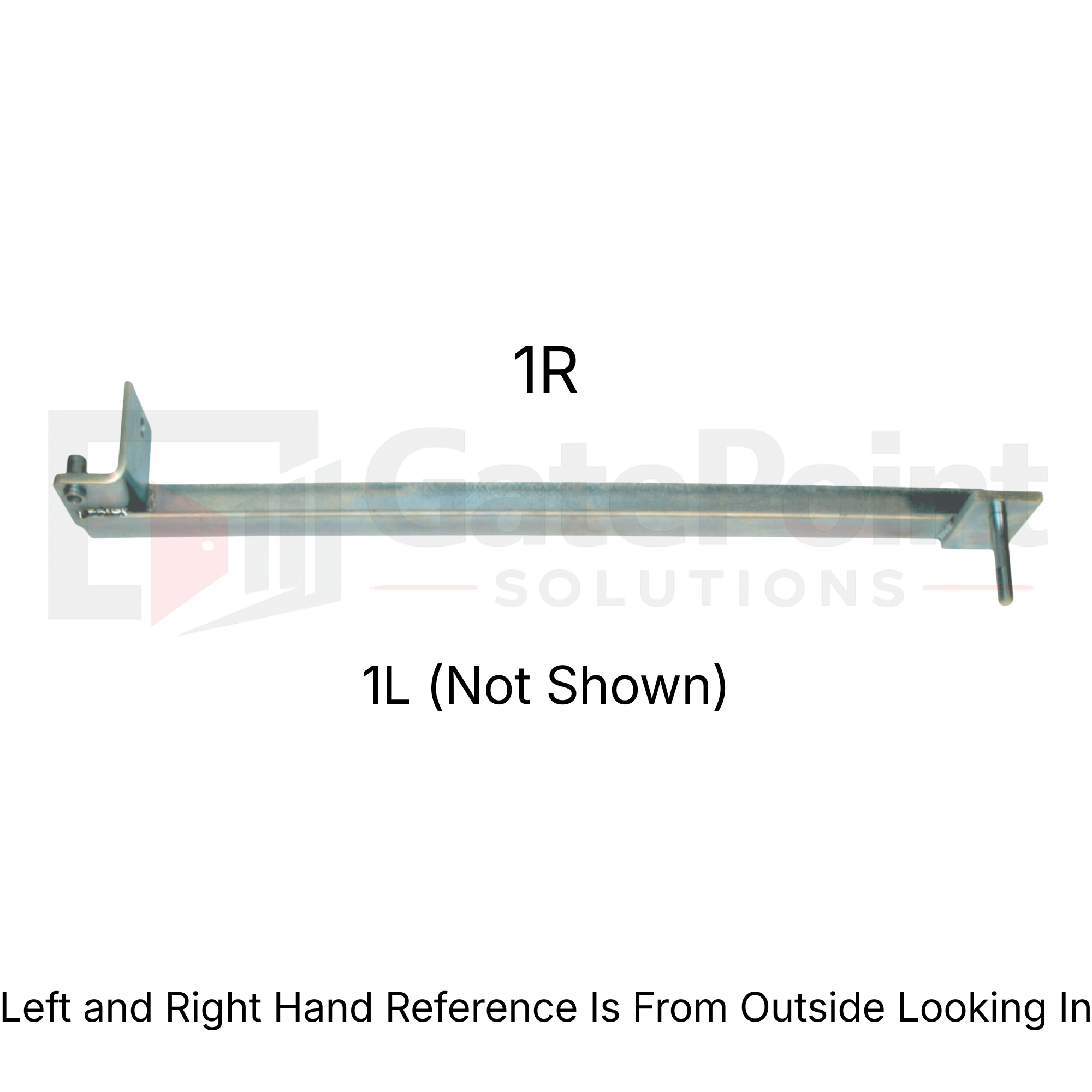 All-O-Matic Jamb Track Power Arms for Overhead Gate Hardware Systems