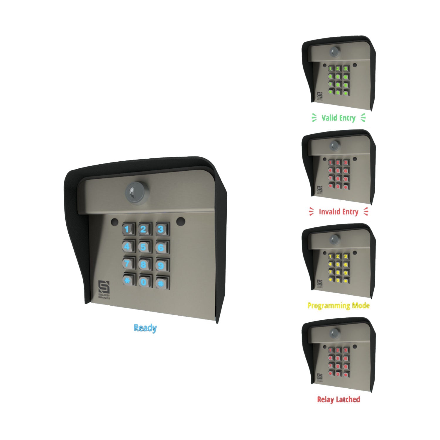 Security Brands 26-1000 Automatic Gate Keypad