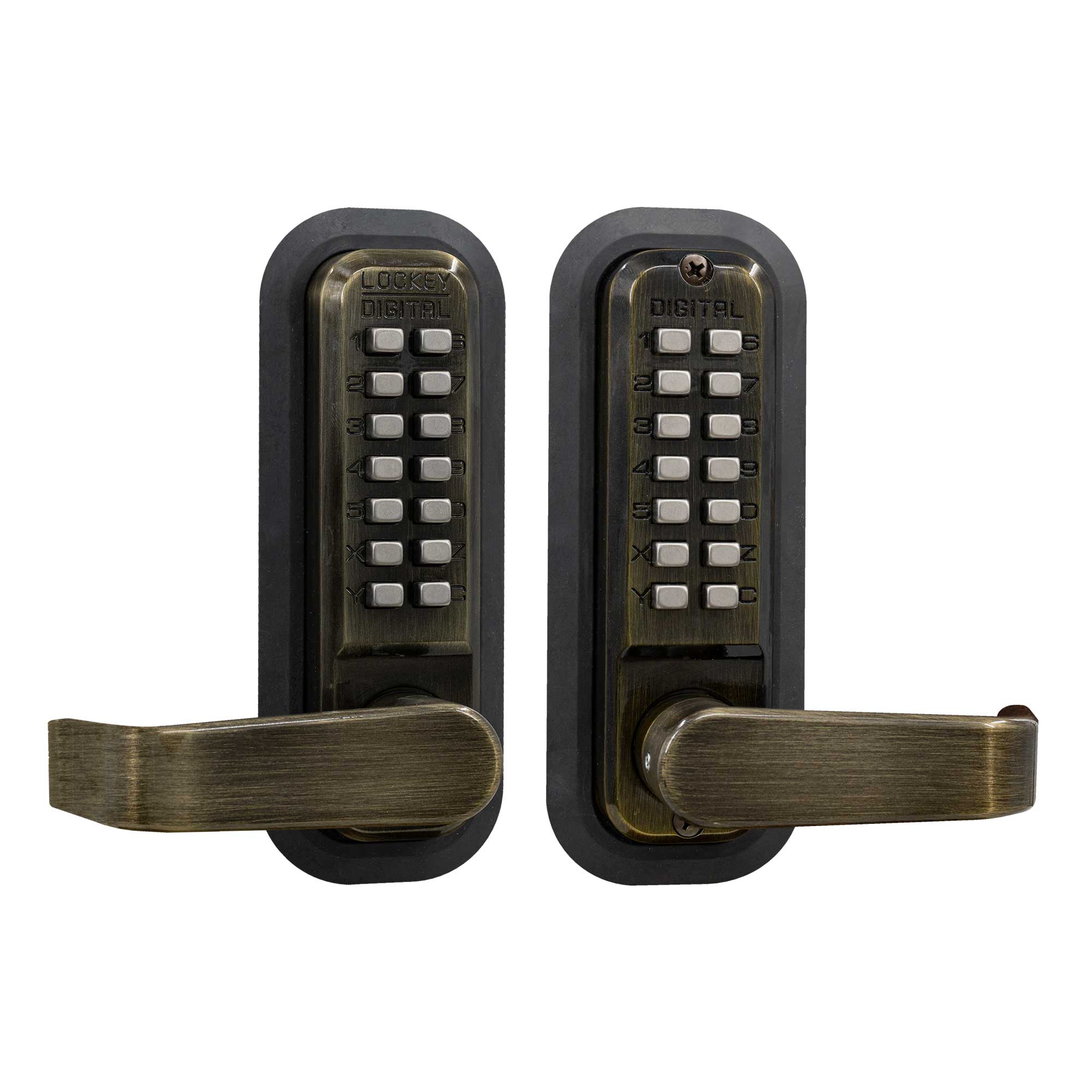 2835 Mechanical Keyless Lever Lock with Passage