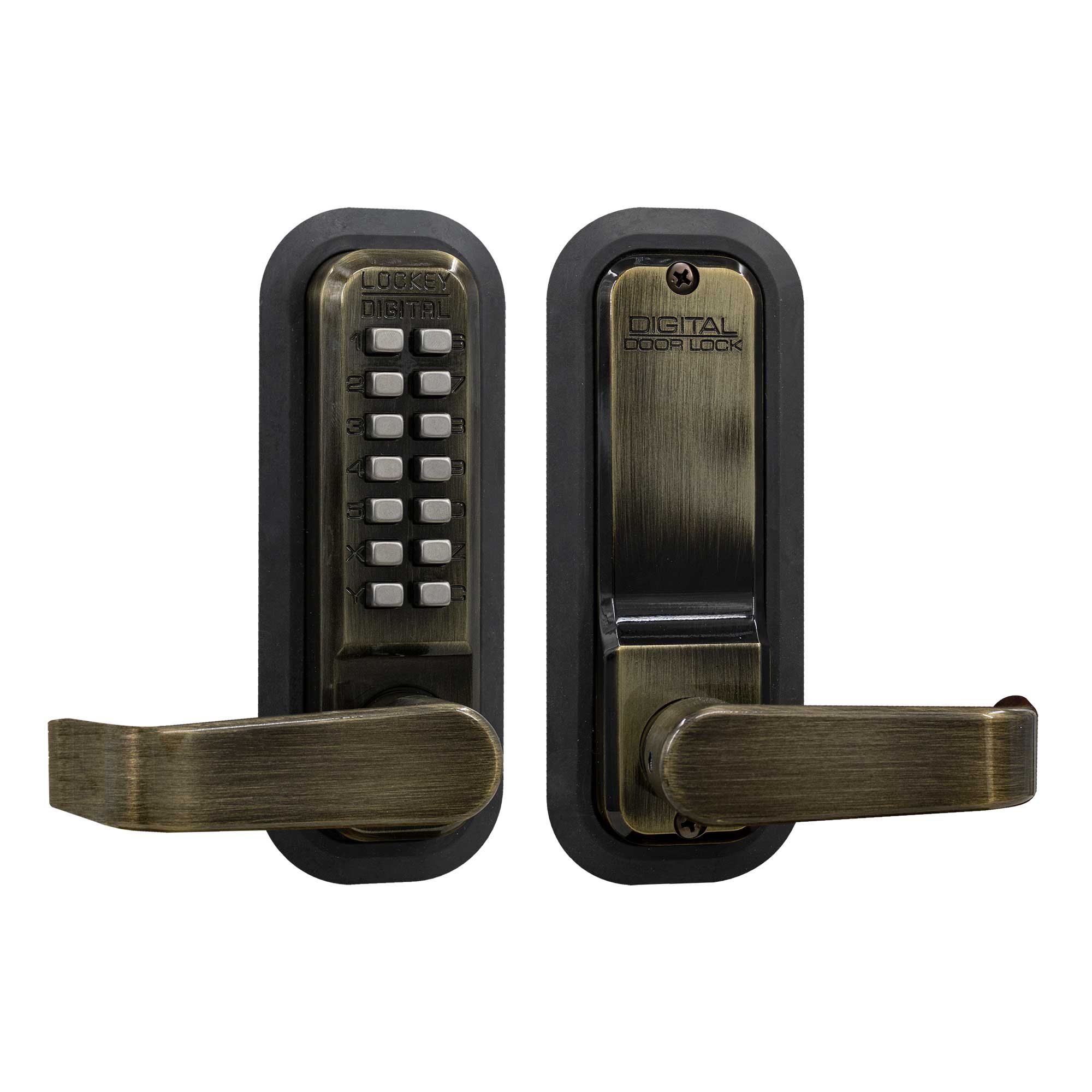 2835 Mechanical Keyless Lever Lock with Passage