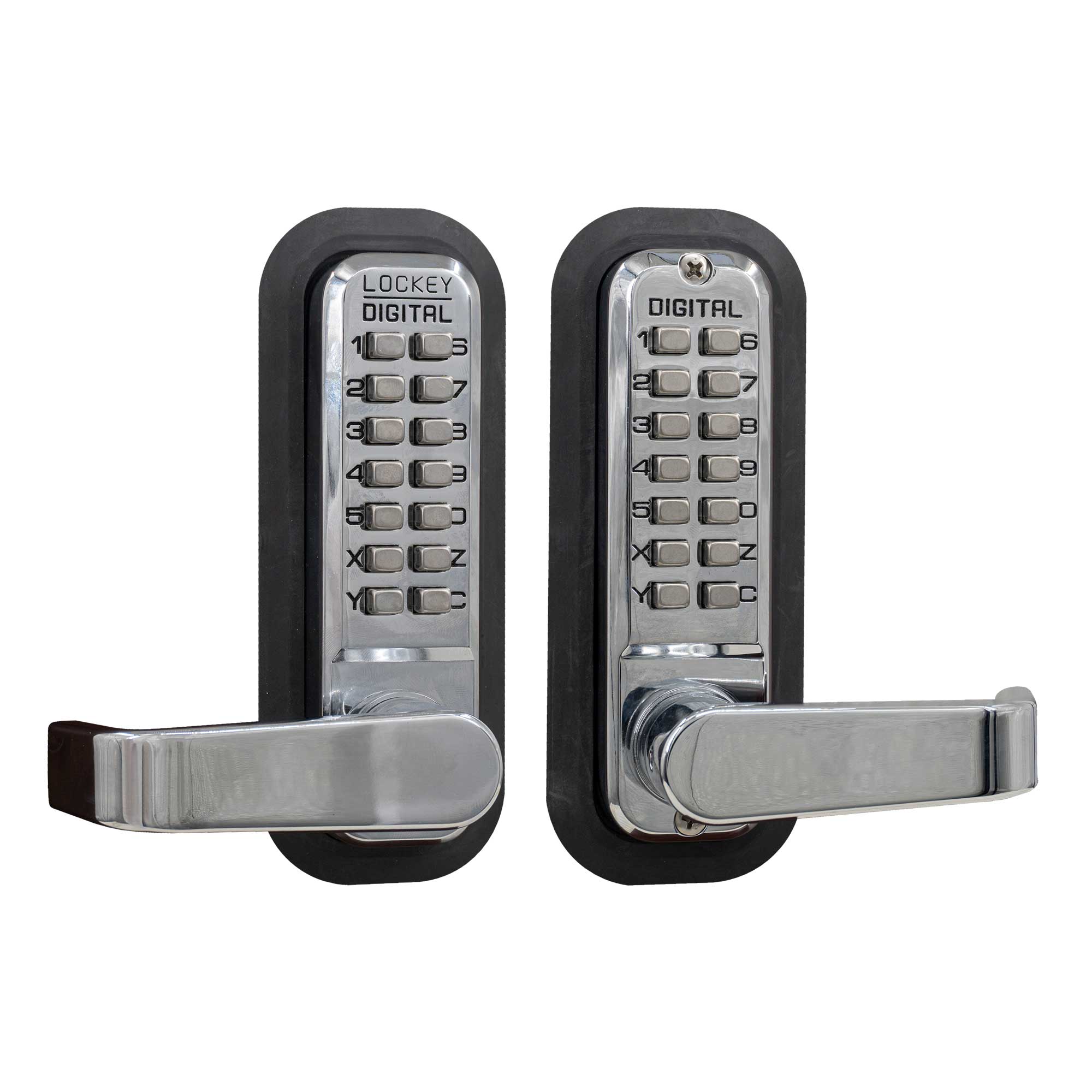2835 Mechanical Keyless Lever Lock with Passage